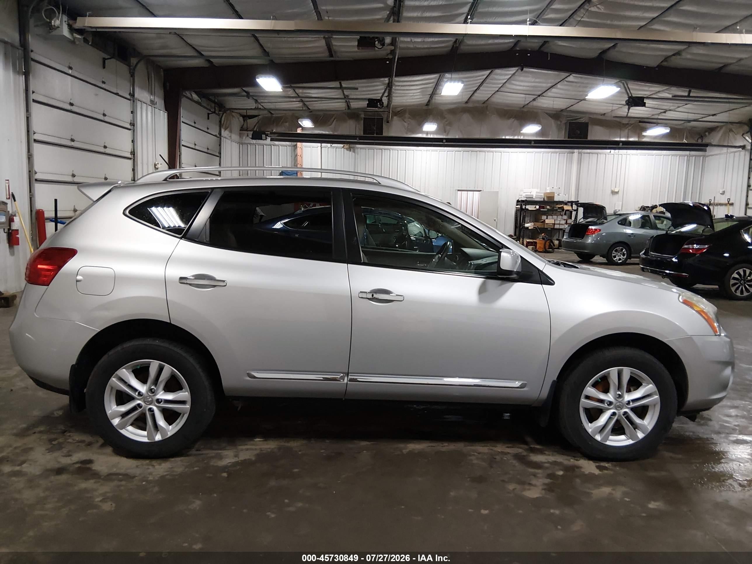 2012 Nissan Rogue Sv Tan vin: JN8AS5MV9CW352663