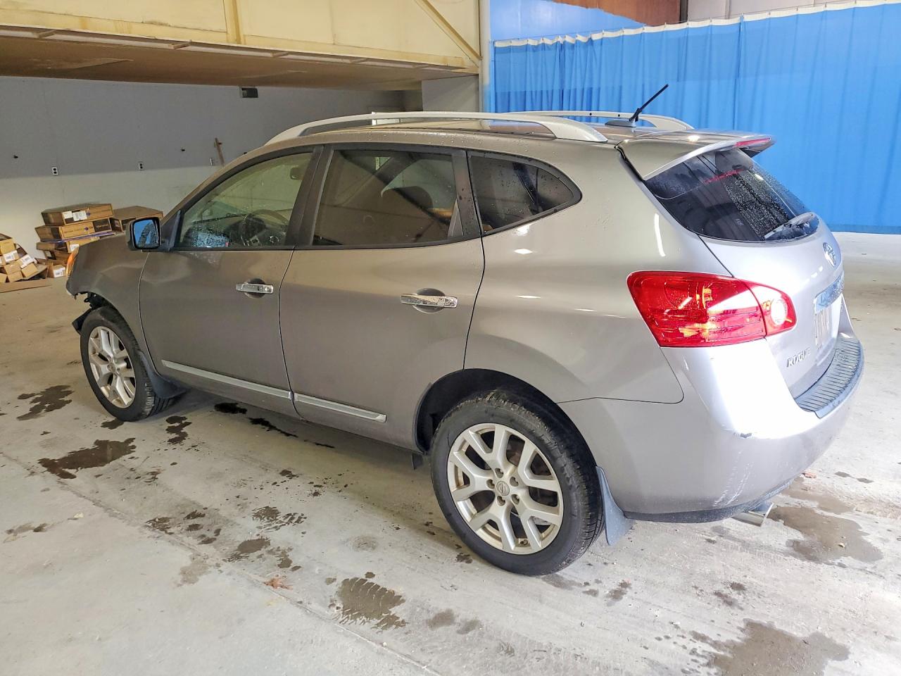 2012 Nissan Rogue S Charcoal vin: JN8AS5MV9CW354672