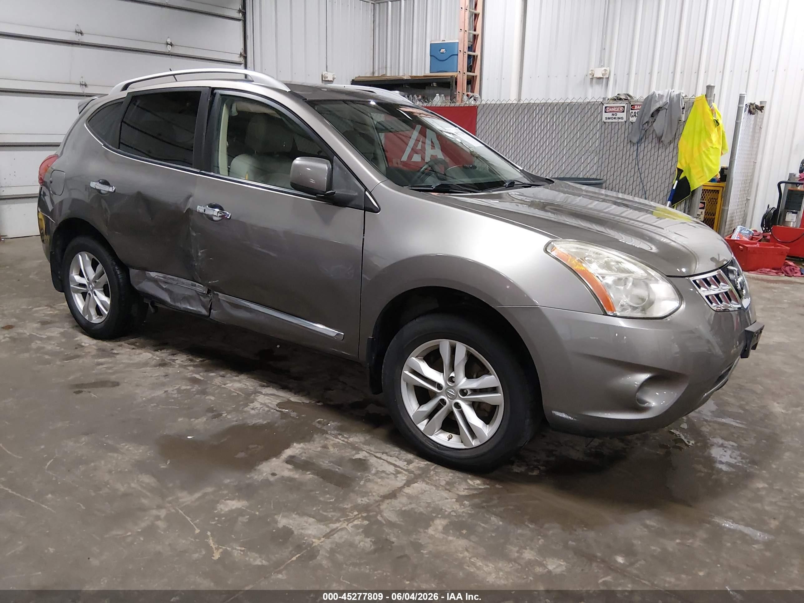 2012 Nissan Rogue Sv Tan vin: JN8AS5MV9CW355904