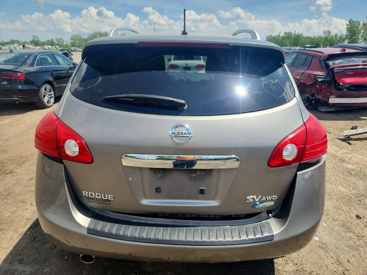 2012 Nissan Rogue S Gray vin: JN8AS5MV9CW367499