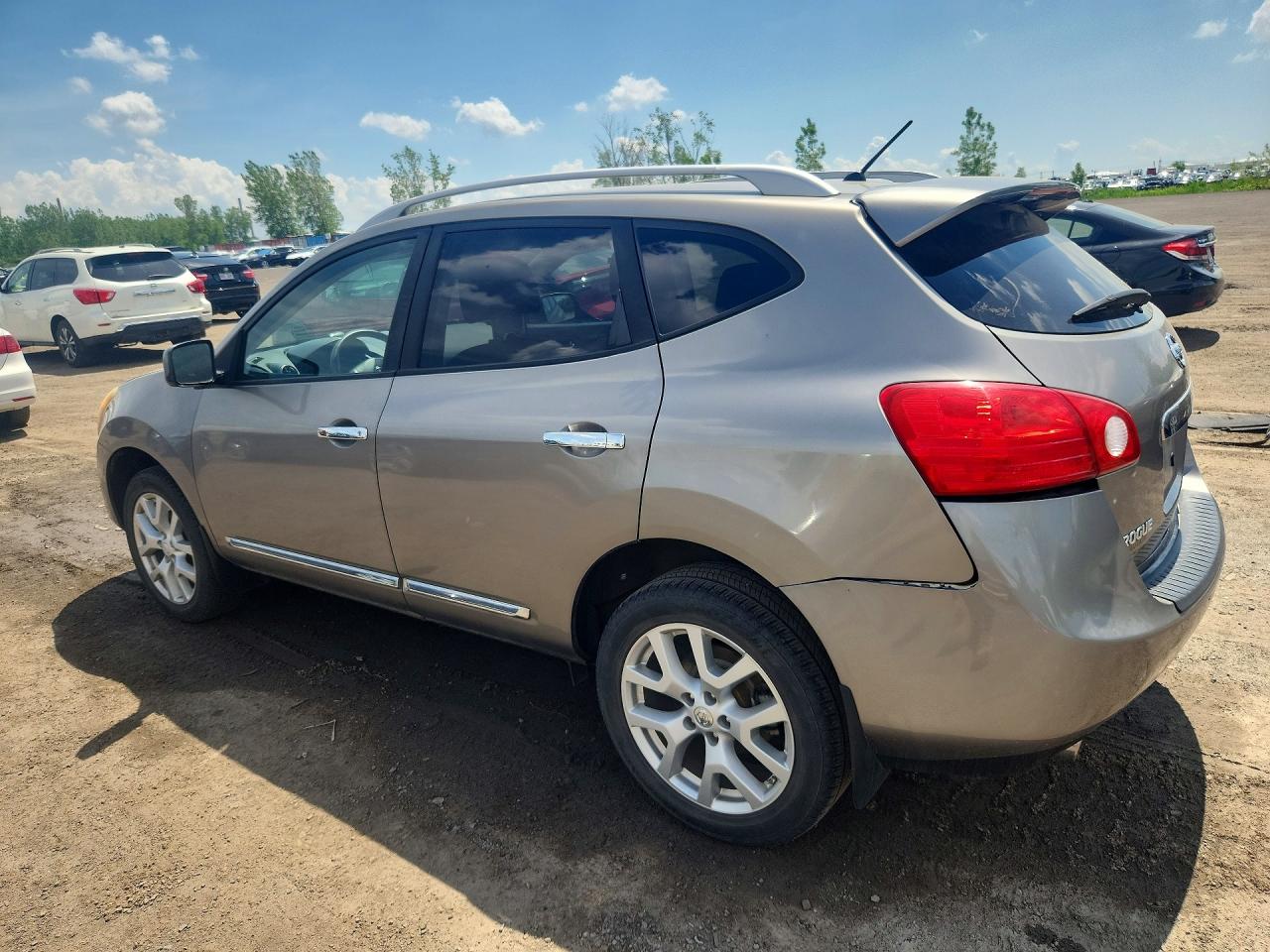 2012 Nissan Rogue S Gray vin: JN8AS5MV9CW367499
