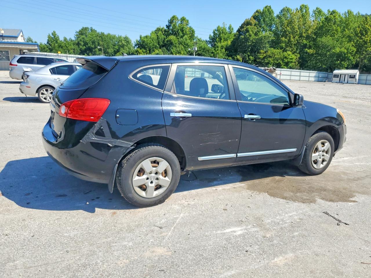 2012 Nissan Rogue S Черный vin: JN8AS5MV9CW381953