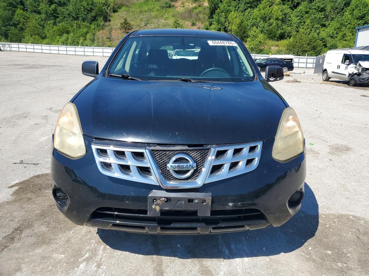 2012 Nissan Rogue S Черный vin: JN8AS5MV9CW381953