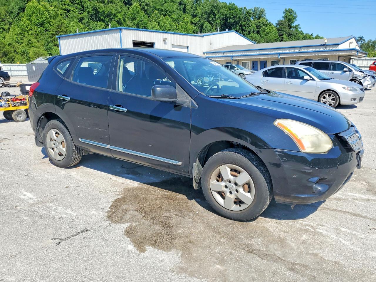 2012 Nissan Rogue S Черный vin: JN8AS5MV9CW381953