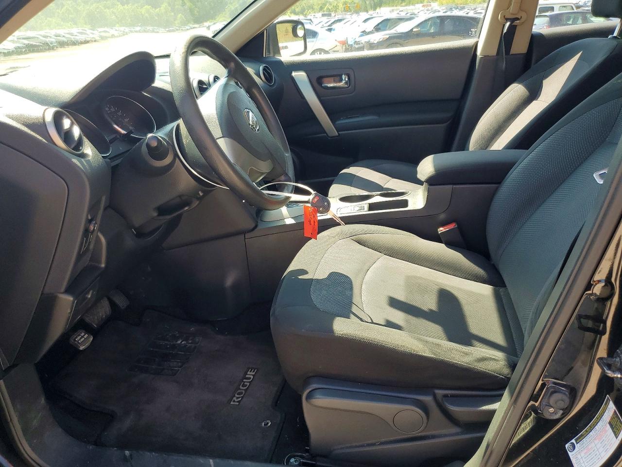 2012 Nissan Rogue S Черный vin: JN8AS5MV9CW381953