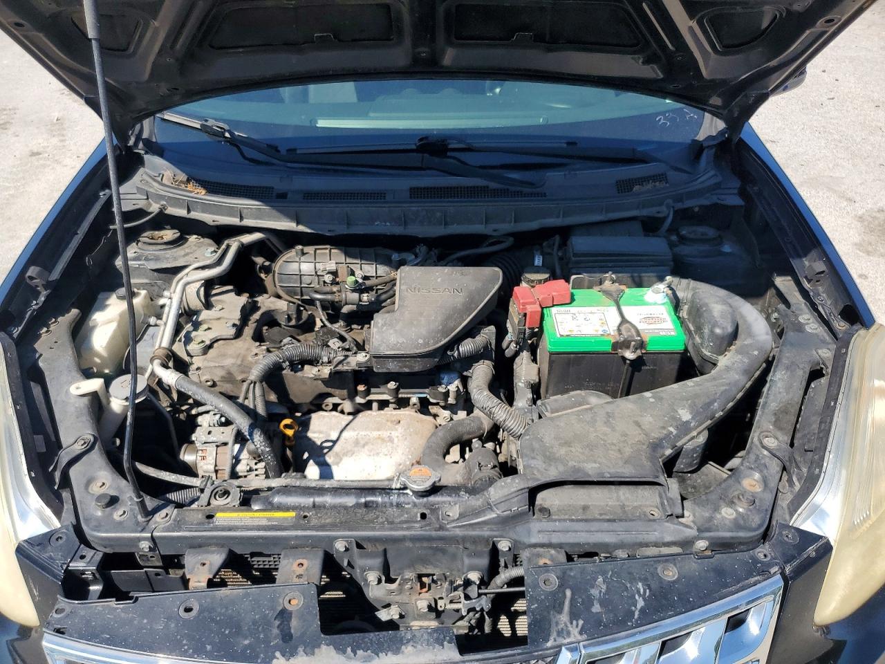 2012 Nissan Rogue S Черный vin: JN8AS5MV9CW381953