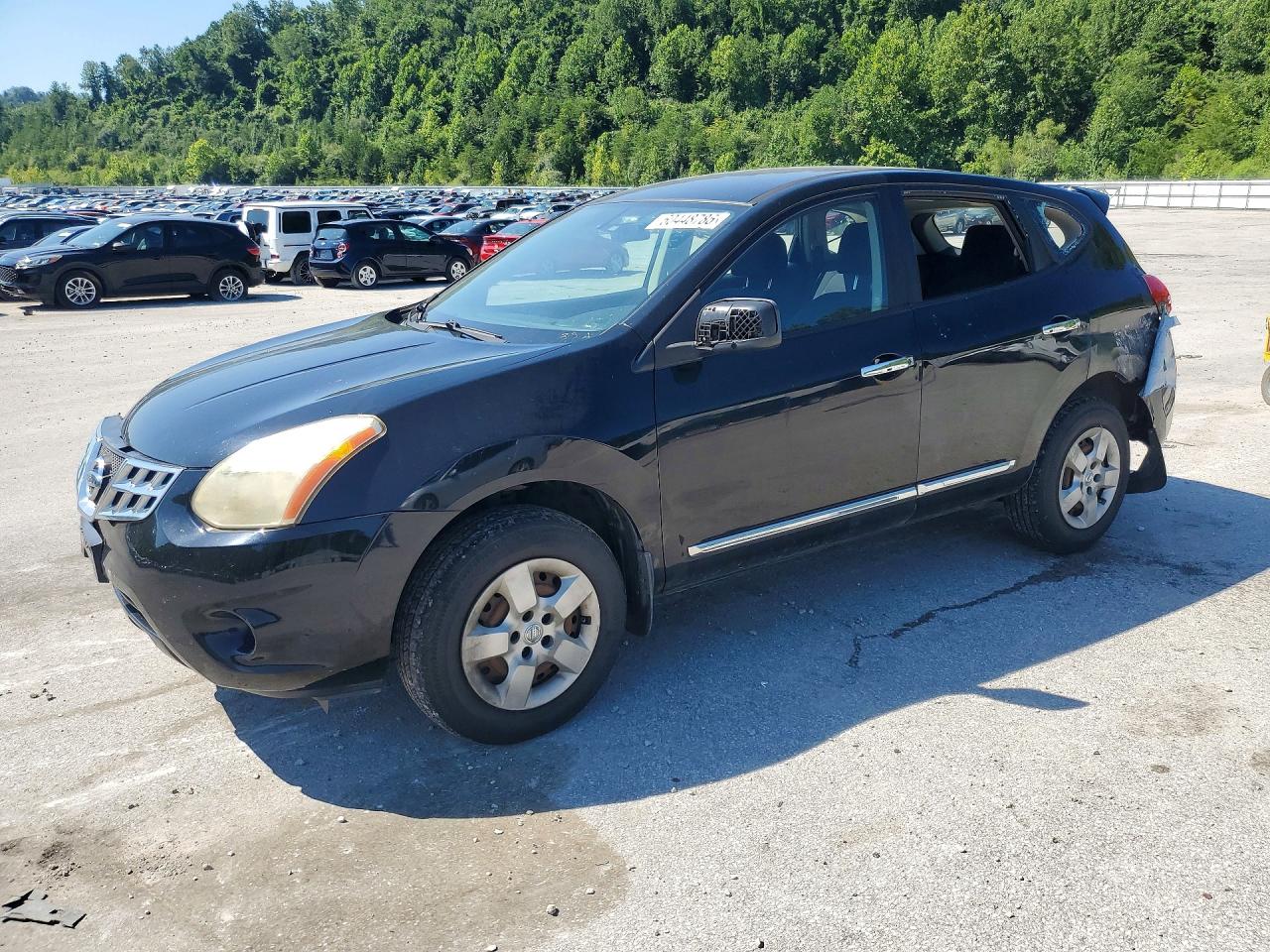 2012 Nissan Rogue S Черный vin: JN8AS5MV9CW381953