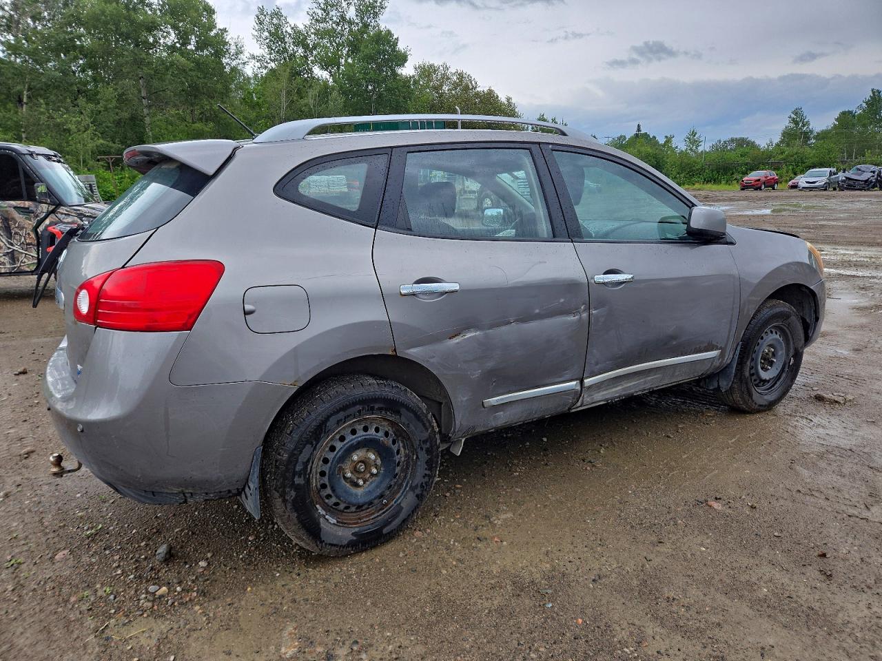2012 Nissan Rogue S Gray vin: JN8AS5MV9CW387199