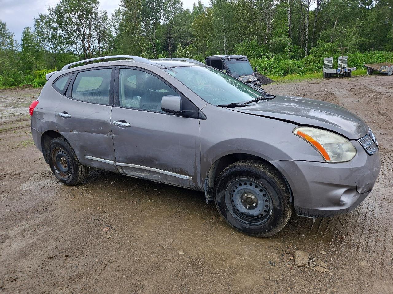 2012 Nissan Rogue S Gray vin: JN8AS5MV9CW387199