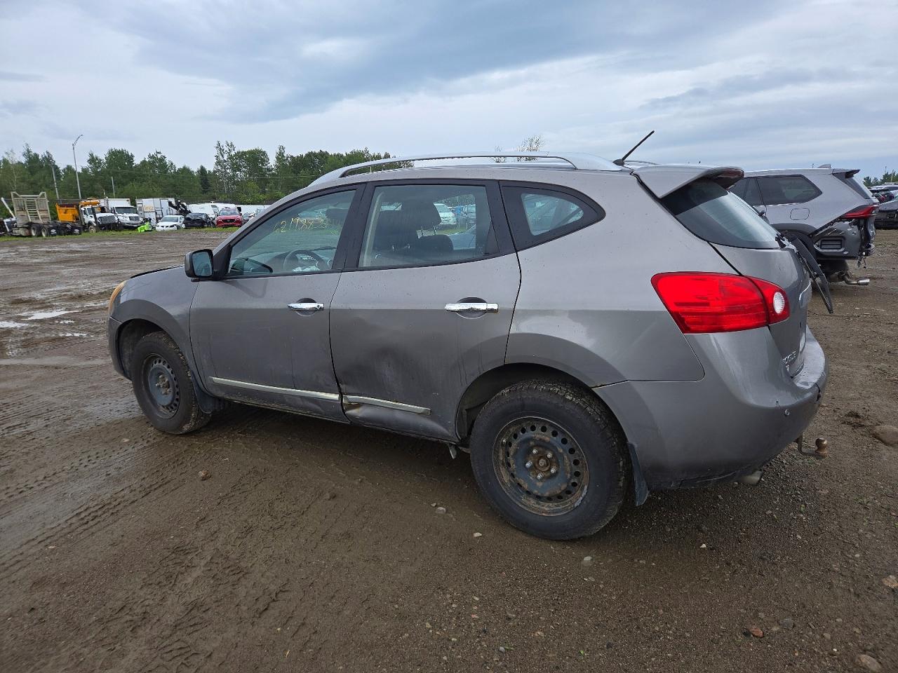 2012 Nissan Rogue S Gray vin: JN8AS5MV9CW387199