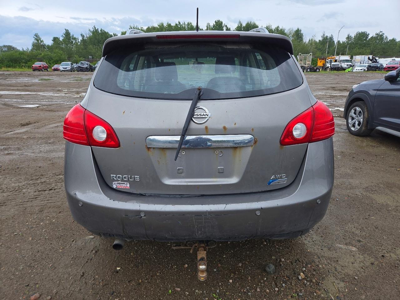 2012 Nissan Rogue S Gray vin: JN8AS5MV9CW387199
