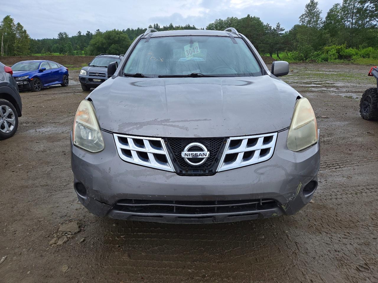 2012 Nissan Rogue S Gray vin: JN8AS5MV9CW387199