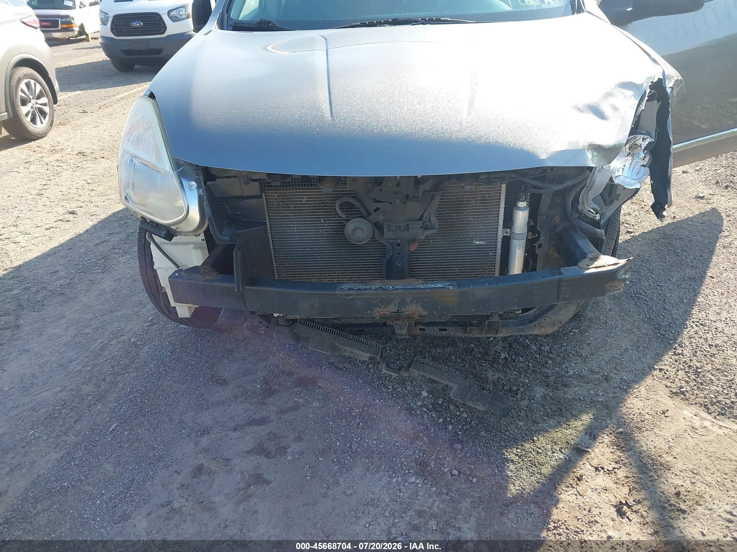 2012 Nissan Rogue S Gray vin: JN8AS5MV9CW388062