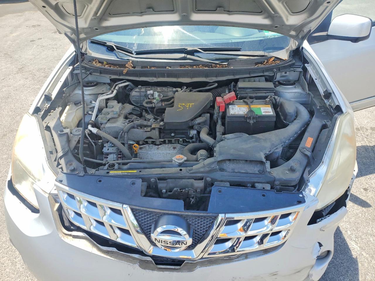 2012 Nissan Rogue S Silver vin: JN8AS5MV9CW390975