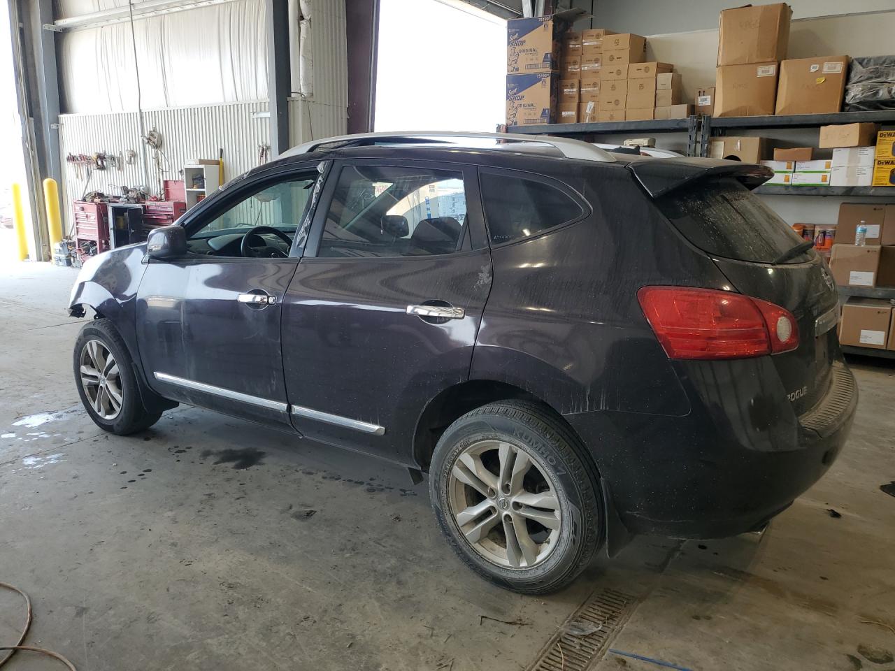 2012 Nissan Rogue S Purple vin: JN8AS5MV9CW392452