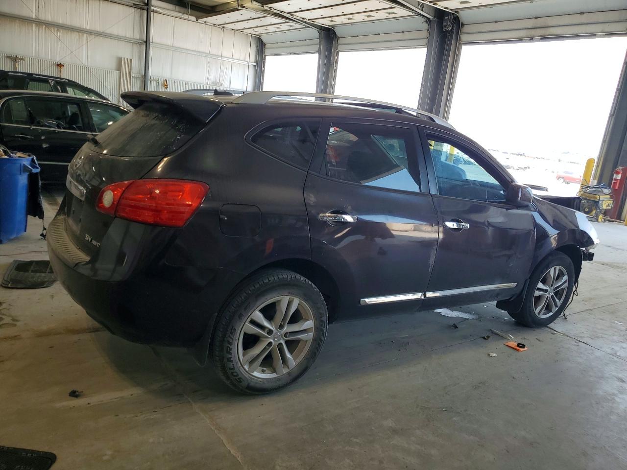 2012 Nissan Rogue S Purple vin: JN8AS5MV9CW392452