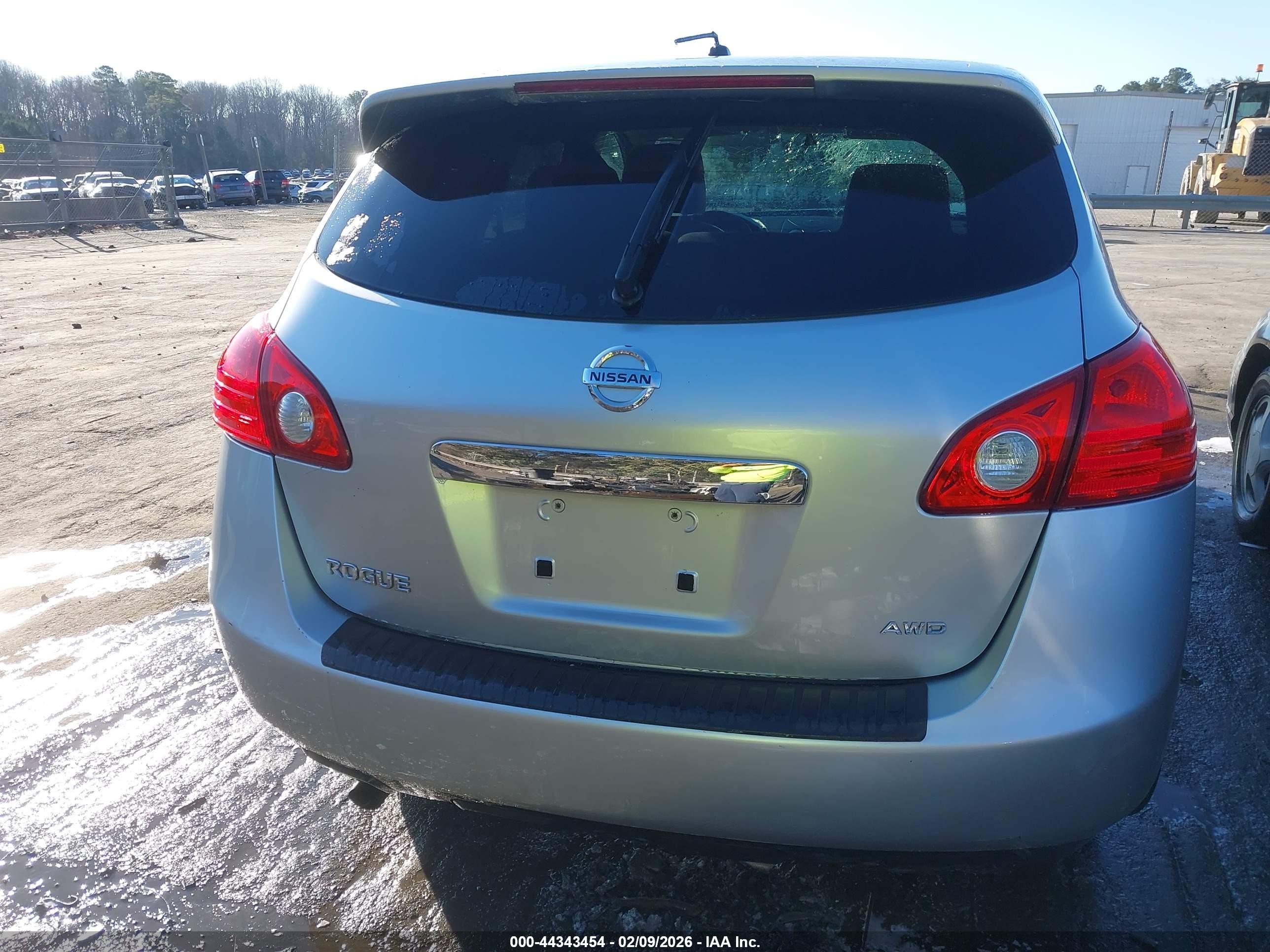 2012 Nissan Rogue S Silver vin: JN8AS5MV9CW392810