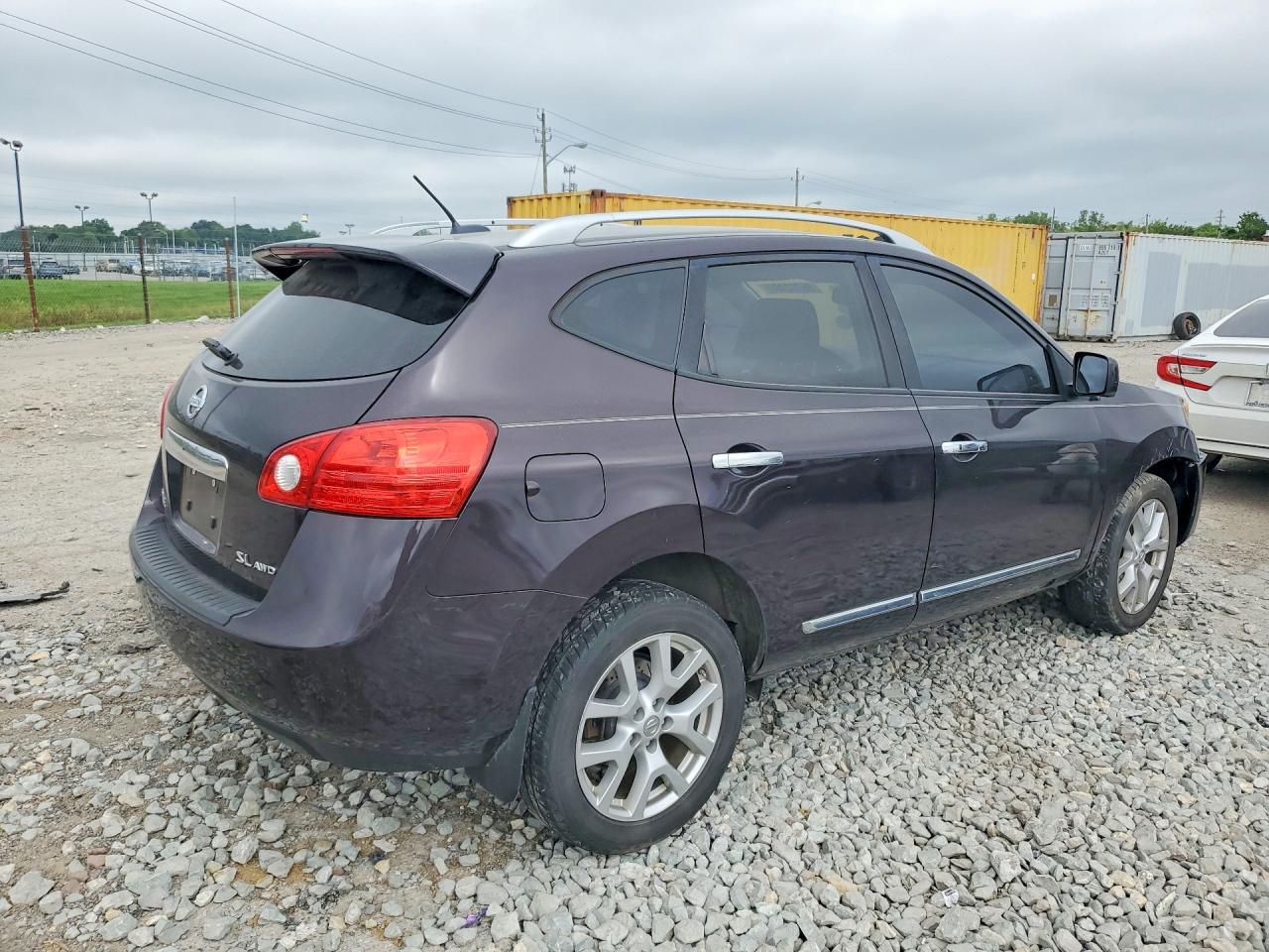 2012 Nissan Rogue S Purple vin: JN8AS5MV9CW394735