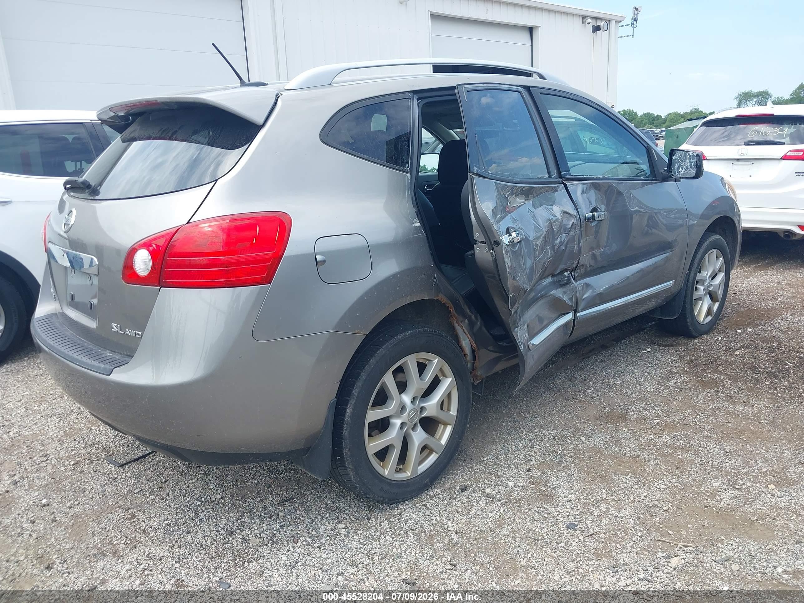 2012 Nissan Rogue Sv W/sl Pkg Tan vin: JN8AS5MV9CW395111