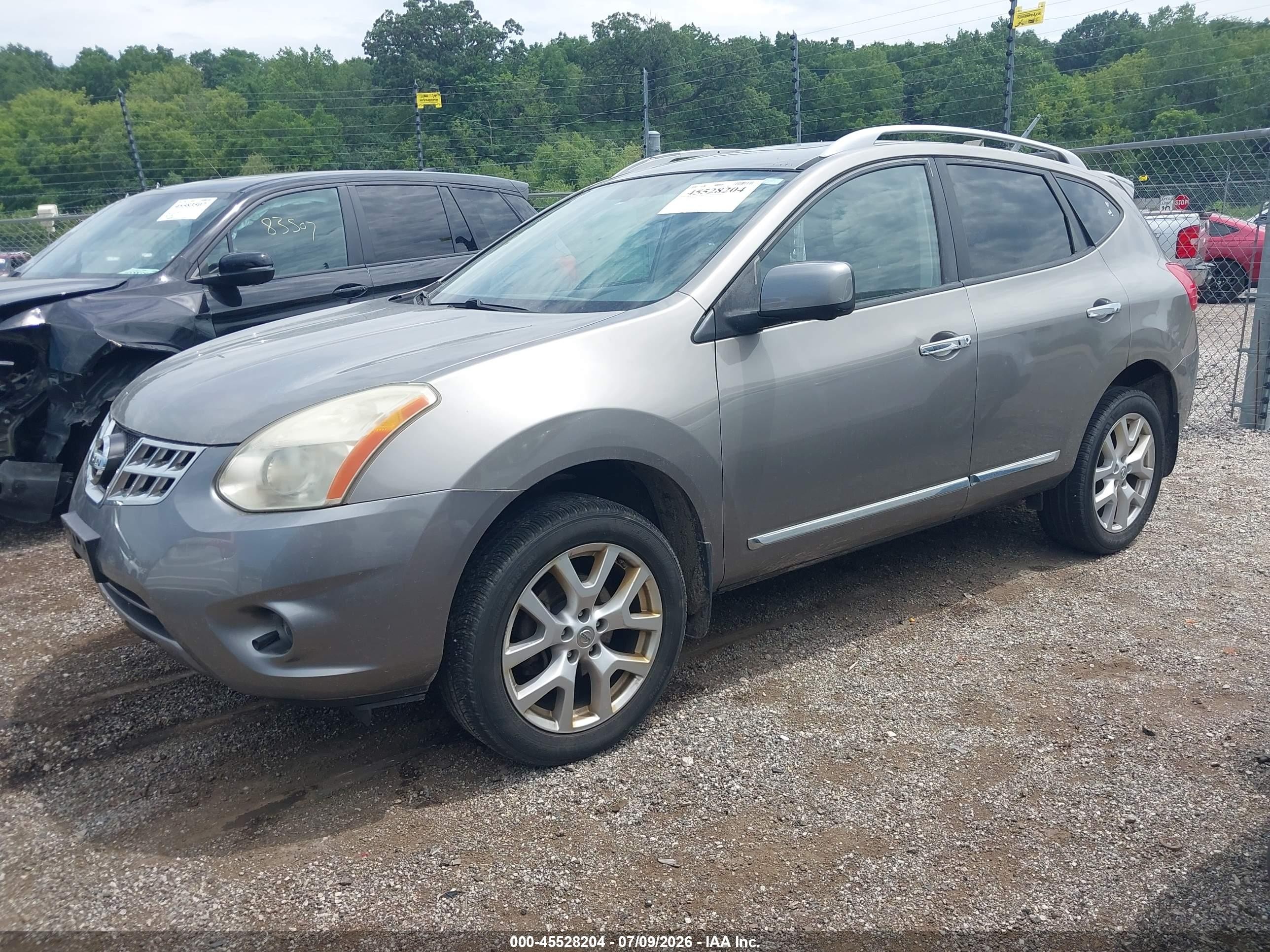 2012 Nissan Rogue Sv W/sl Pkg Tan vin: JN8AS5MV9CW395111