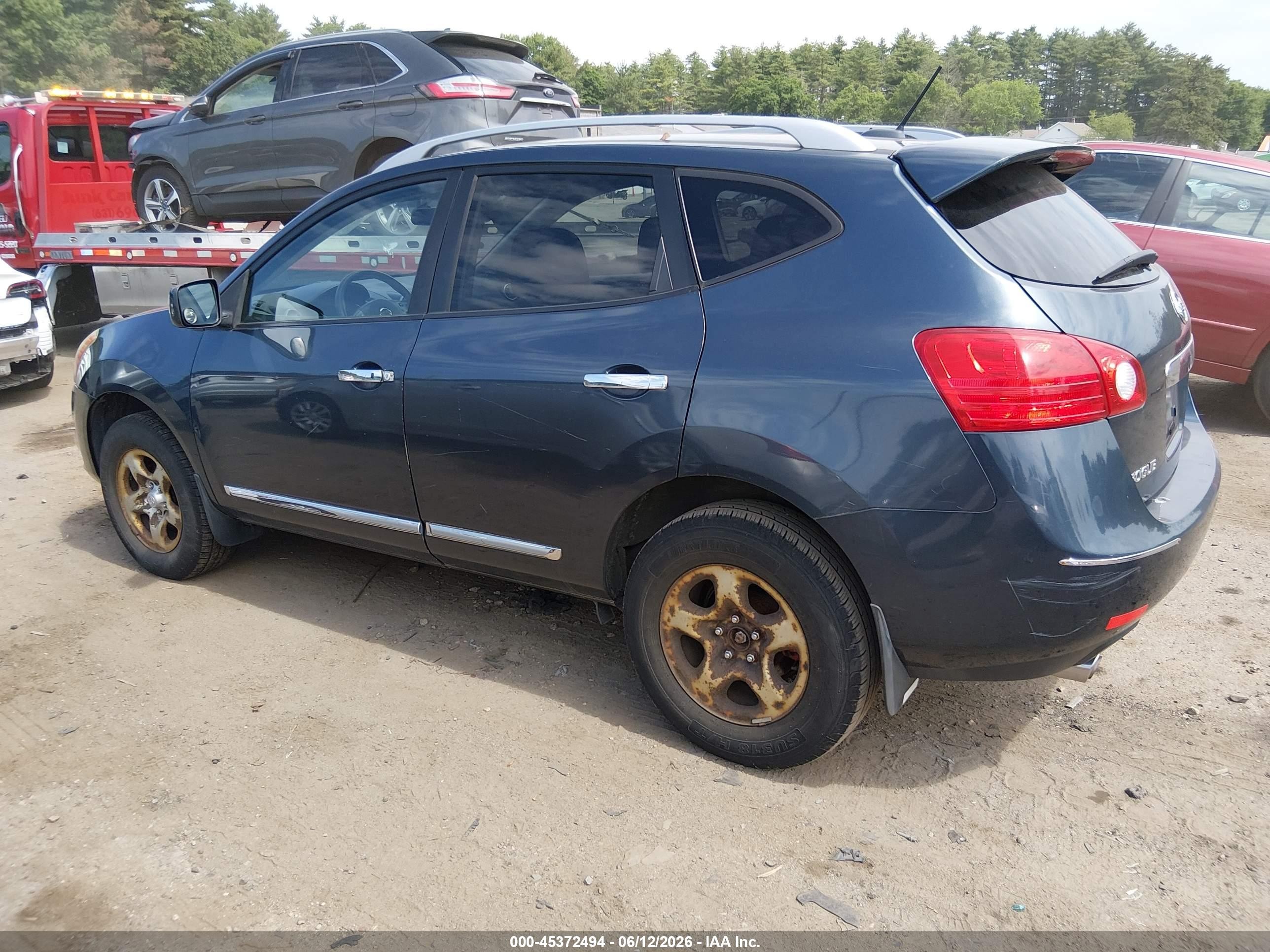 2012 Nissan Rogue Sv Blue vin: JN8AS5MV9CW396064
