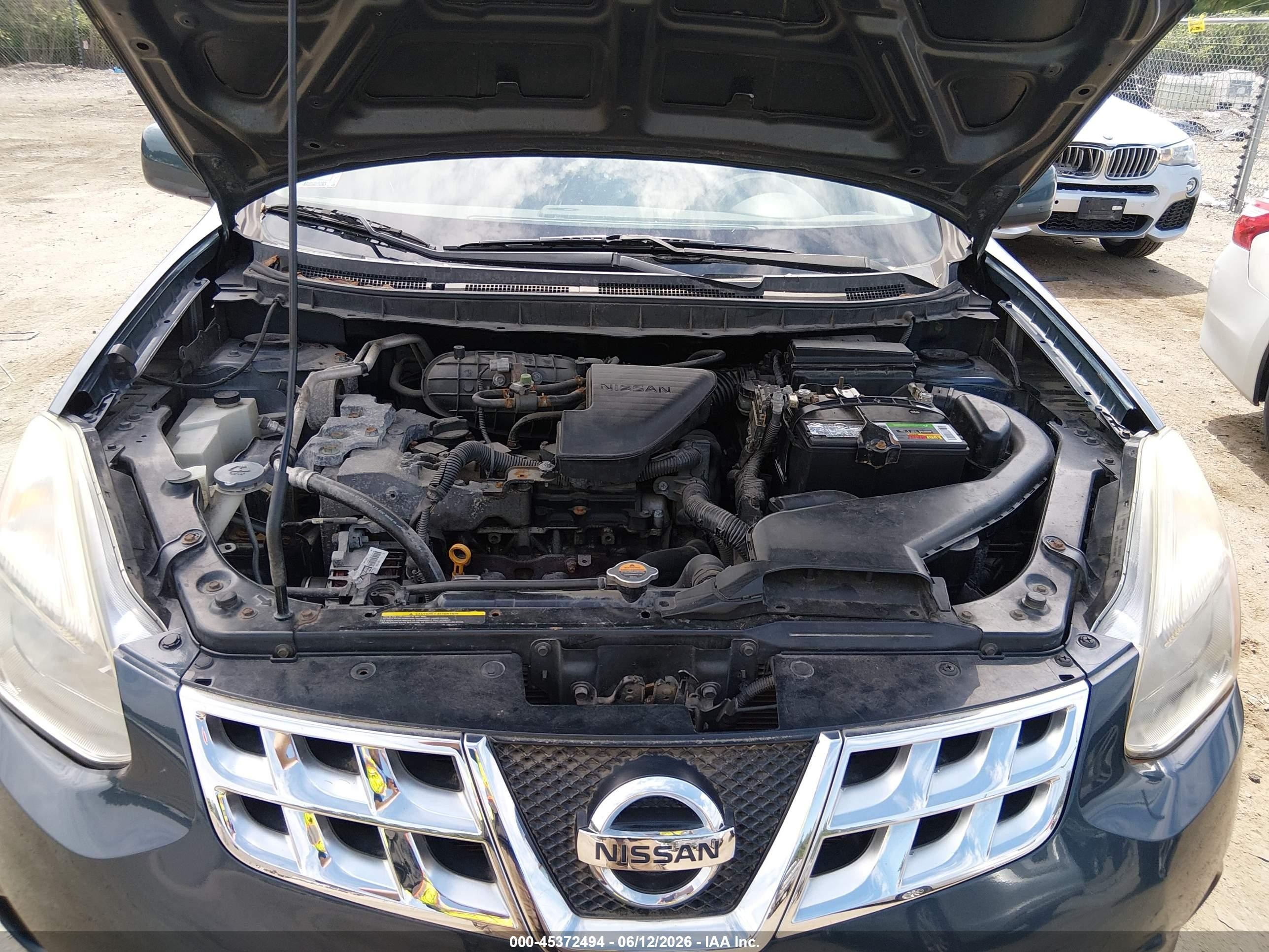 2012 Nissan Rogue Sv Blue vin: JN8AS5MV9CW396064