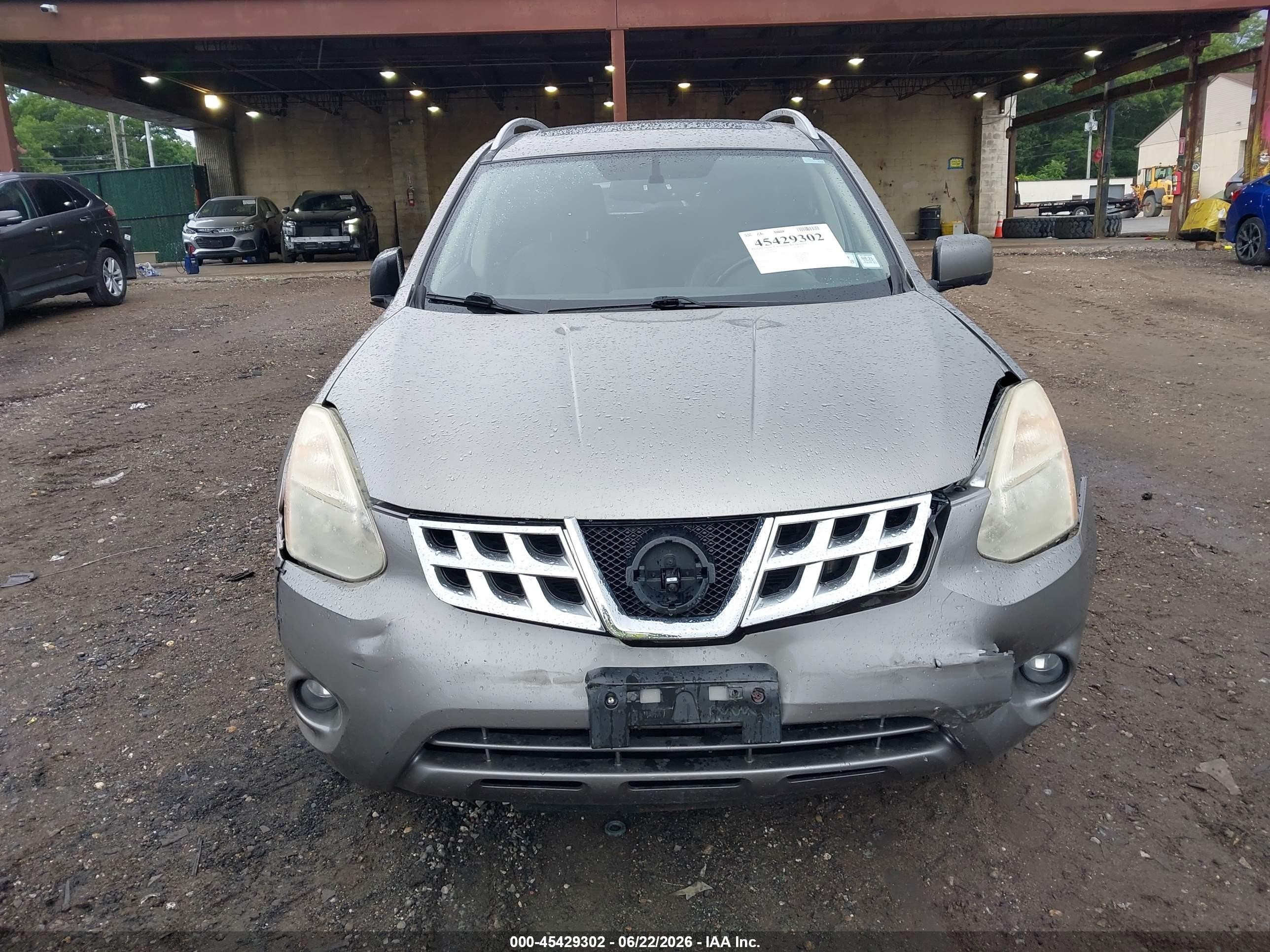 2012 Nissan Rogue Sv W/sl Pkg Brown vin: JN8AS5MV9CW396310