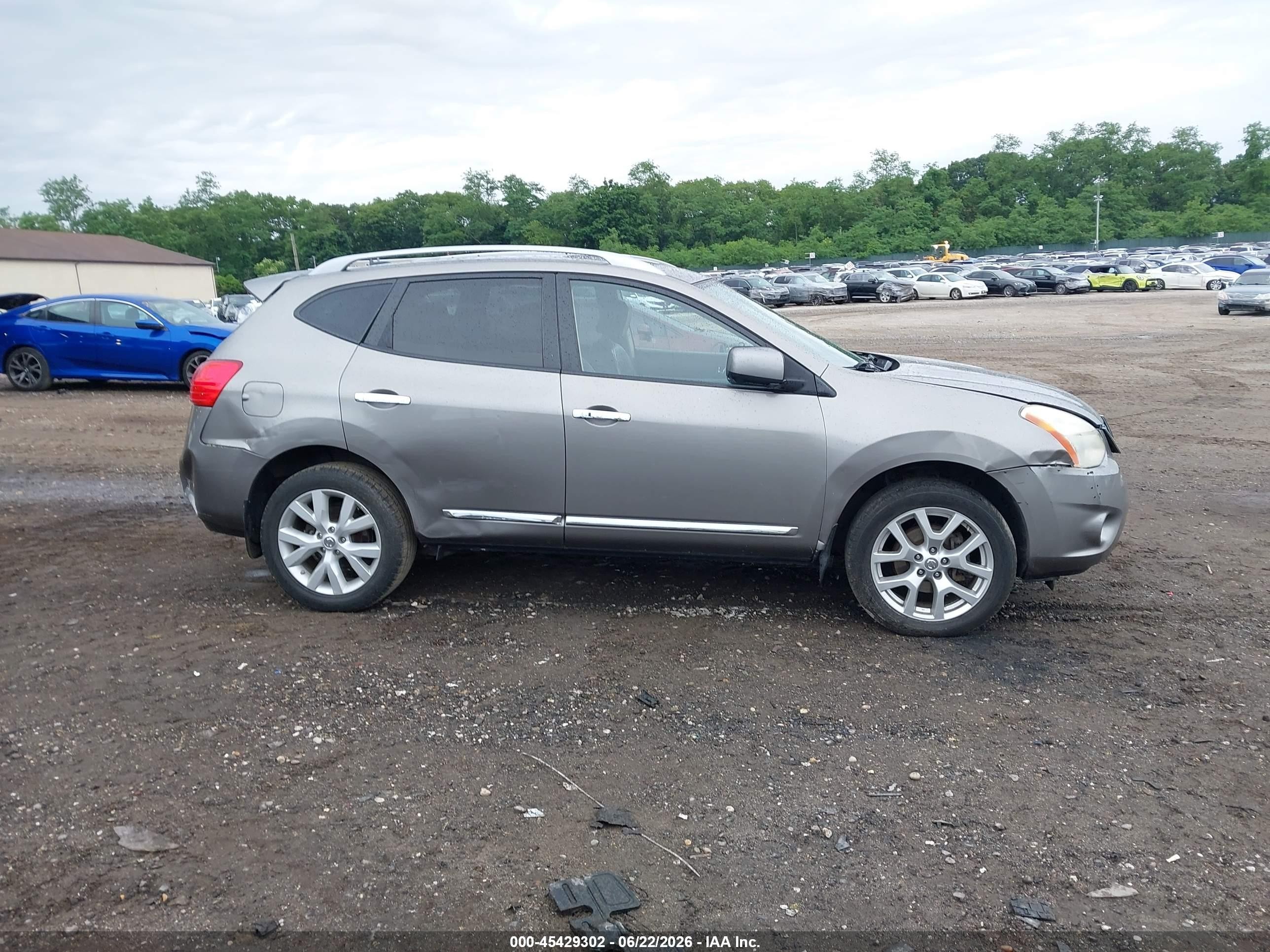 2012 Nissan Rogue Sv W/sl Pkg Brown vin: JN8AS5MV9CW396310