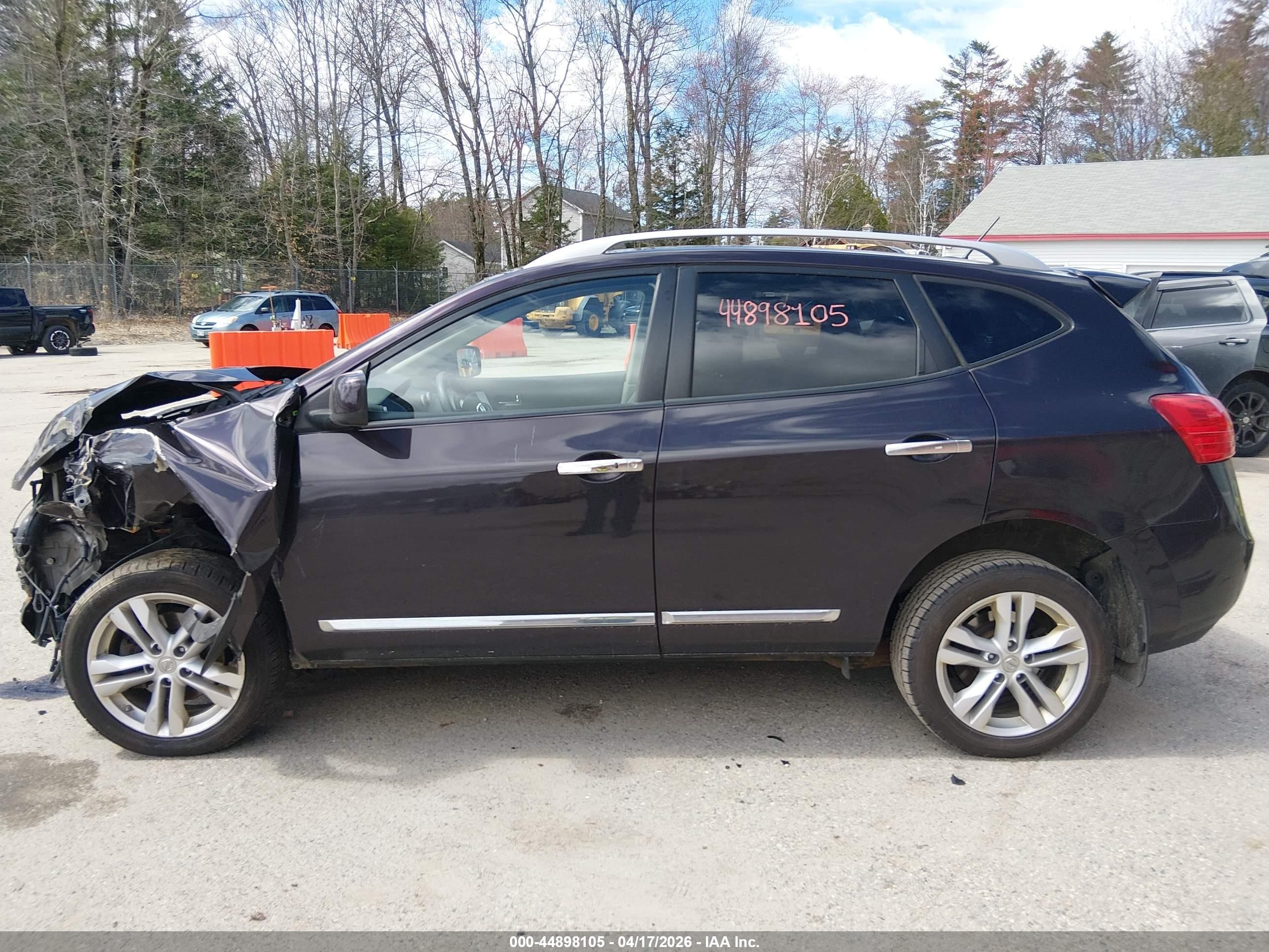 2012 Nissan Rogue Sv Черный vin: JN8AS5MV9CW403983