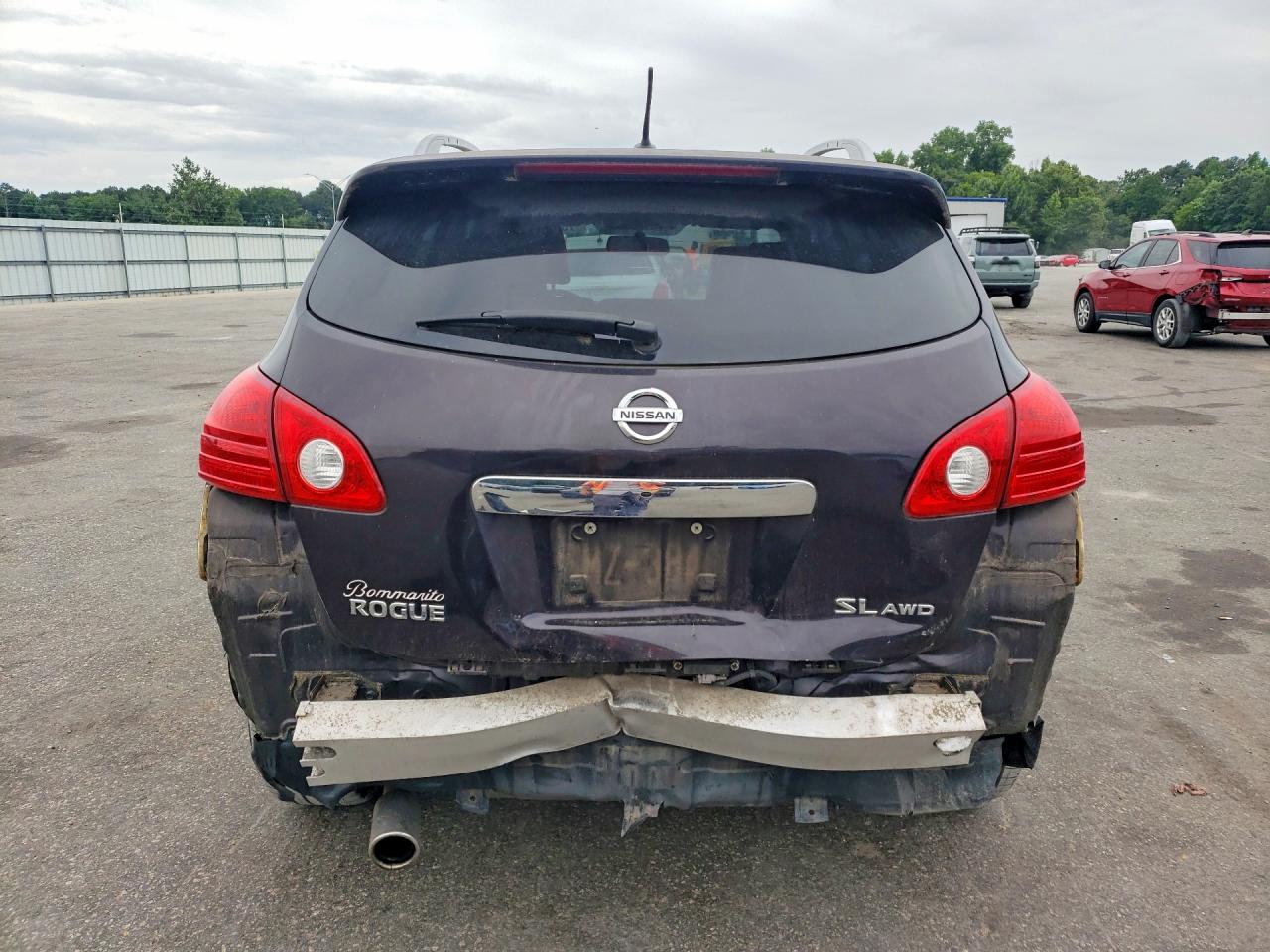 2012 Nissan Rogue S Black vin: JN8AS5MV9CW409458