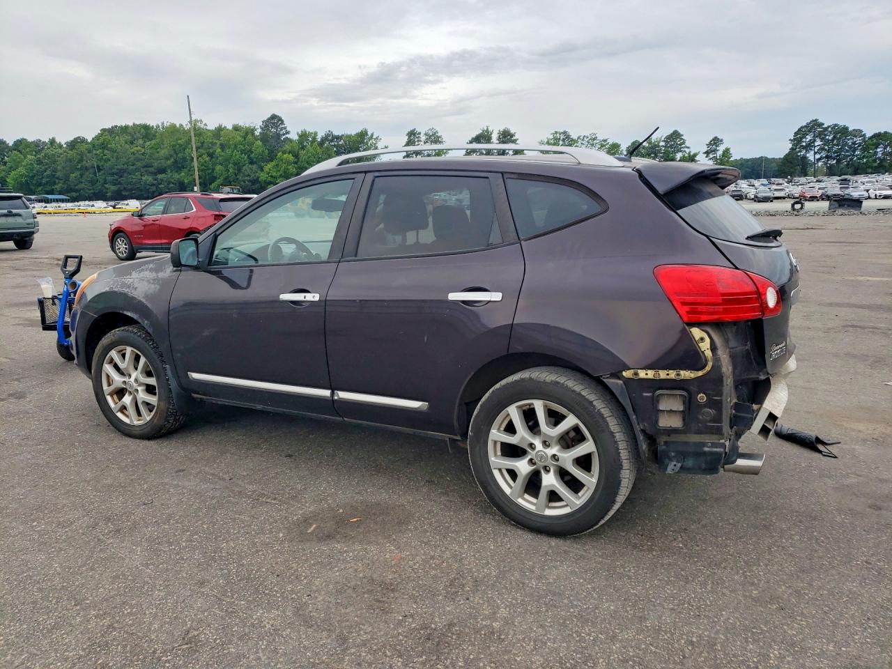 2012 Nissan Rogue S Black vin: JN8AS5MV9CW409458