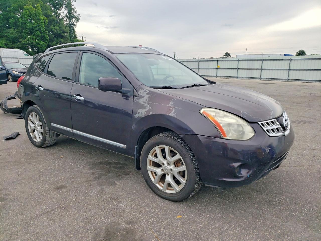 2012 Nissan Rogue S Black vin: JN8AS5MV9CW409458