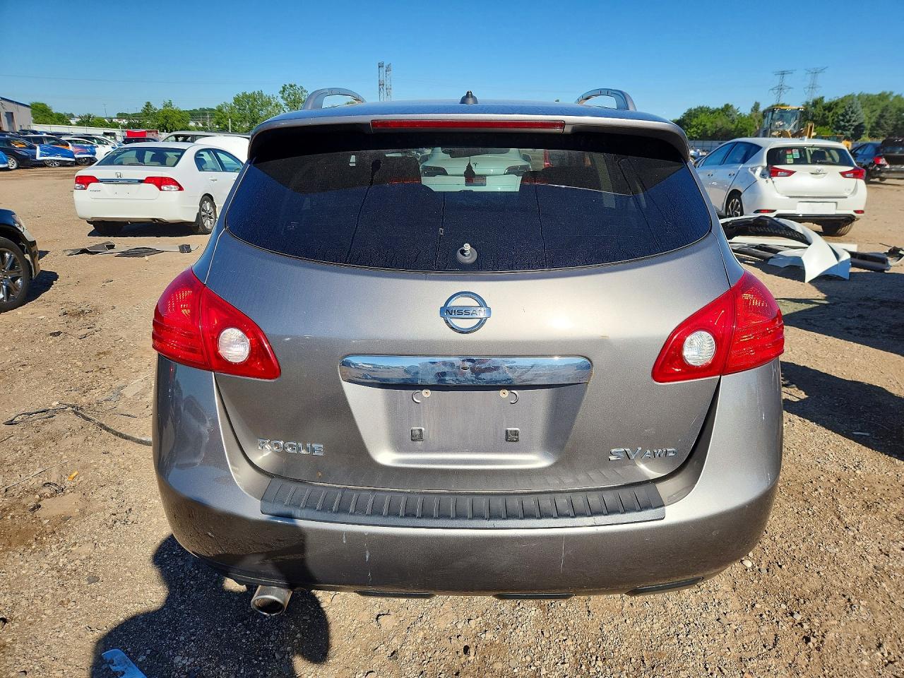 2012 Nissan Rogue S Gray vin: JN8AS5MV9CW701076