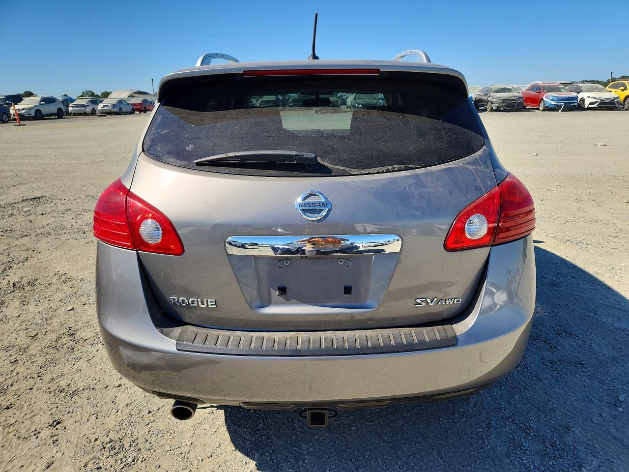 2012 Nissan Rogue S Silver vin: JN8AS5MV9CW706505