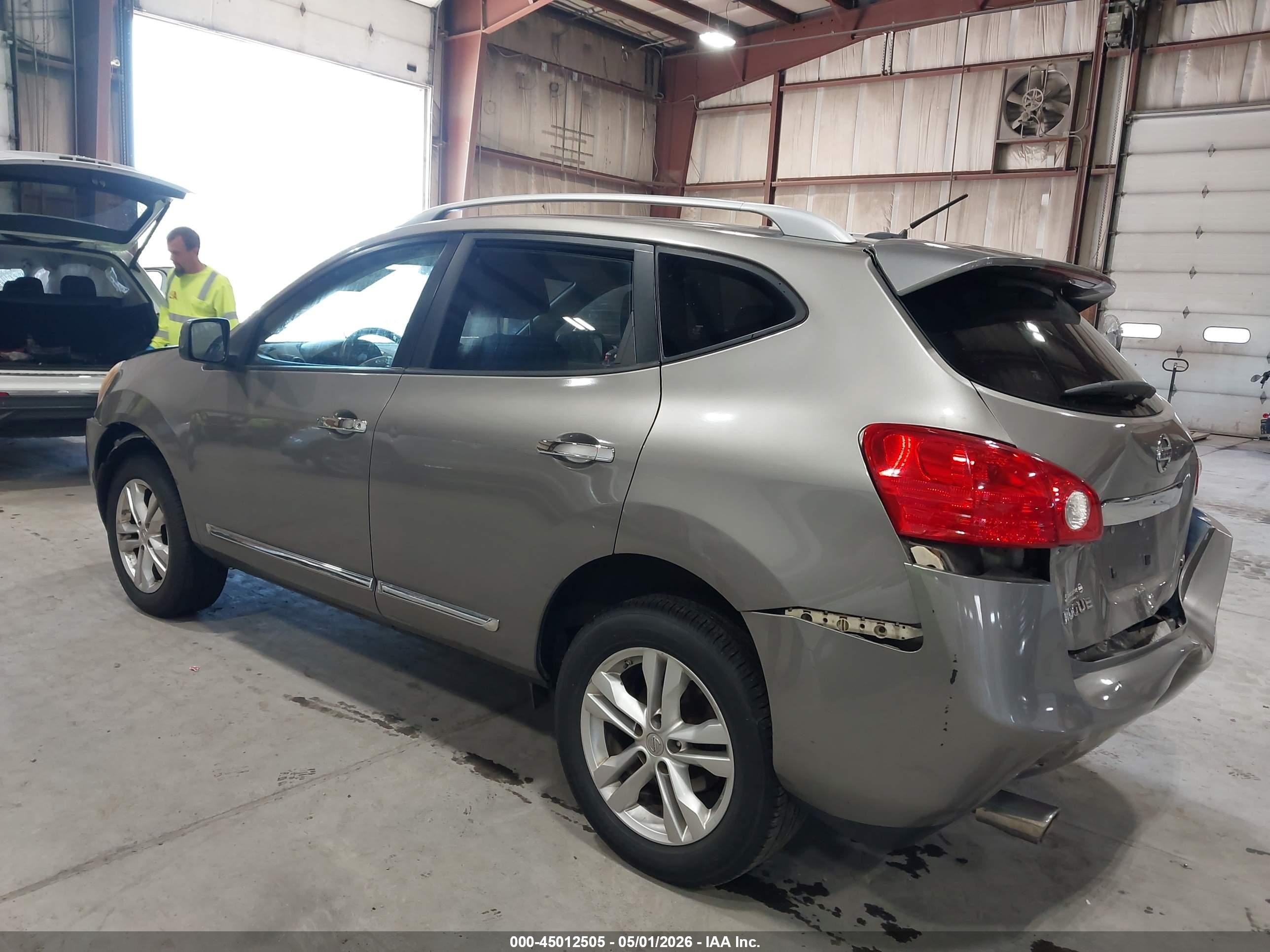 2012 Nissan Rogue Sv Pewter vin: JN8AS5MV9CW707976