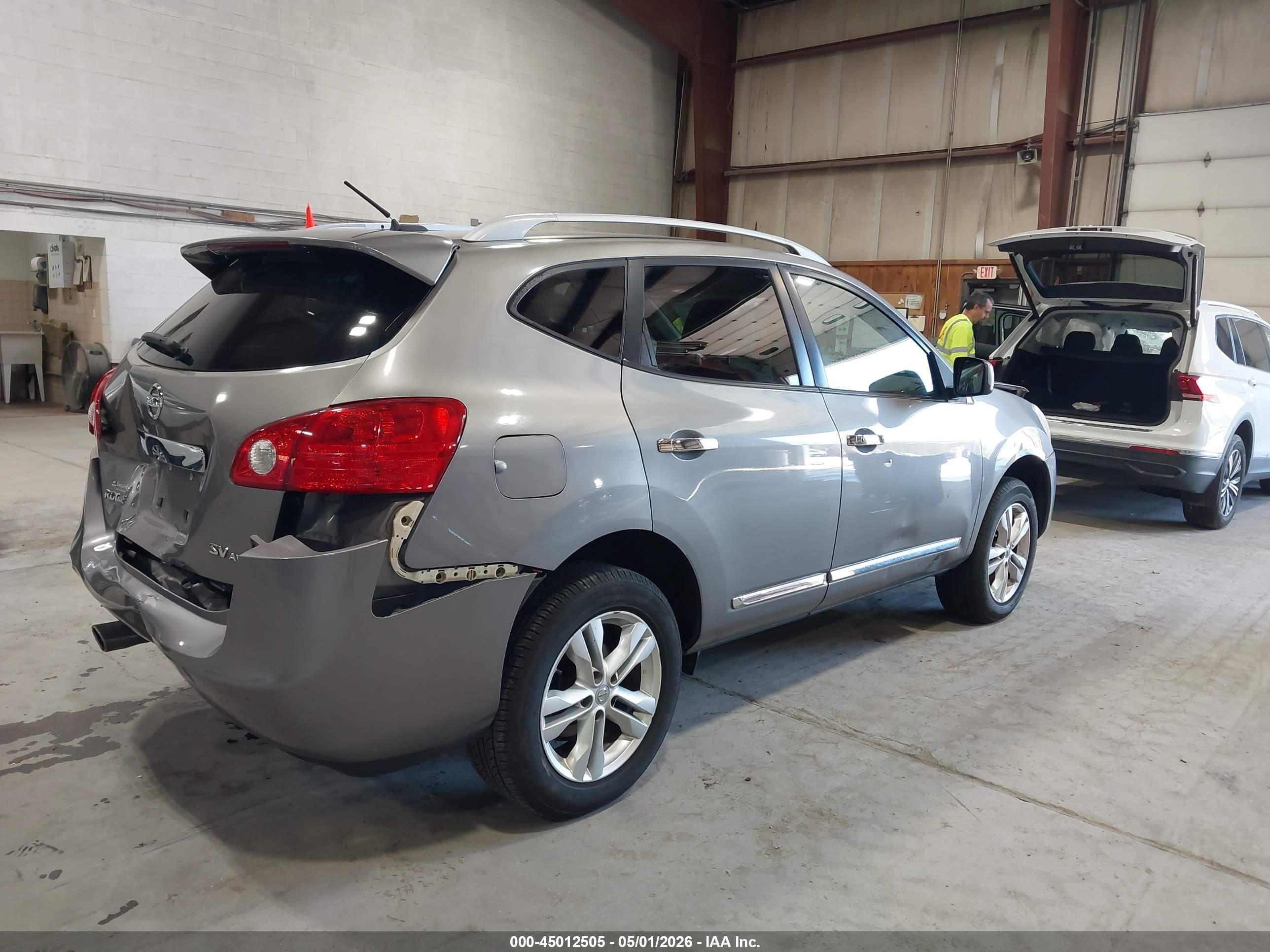 2012 Nissan Rogue Sv Pewter vin: JN8AS5MV9CW707976