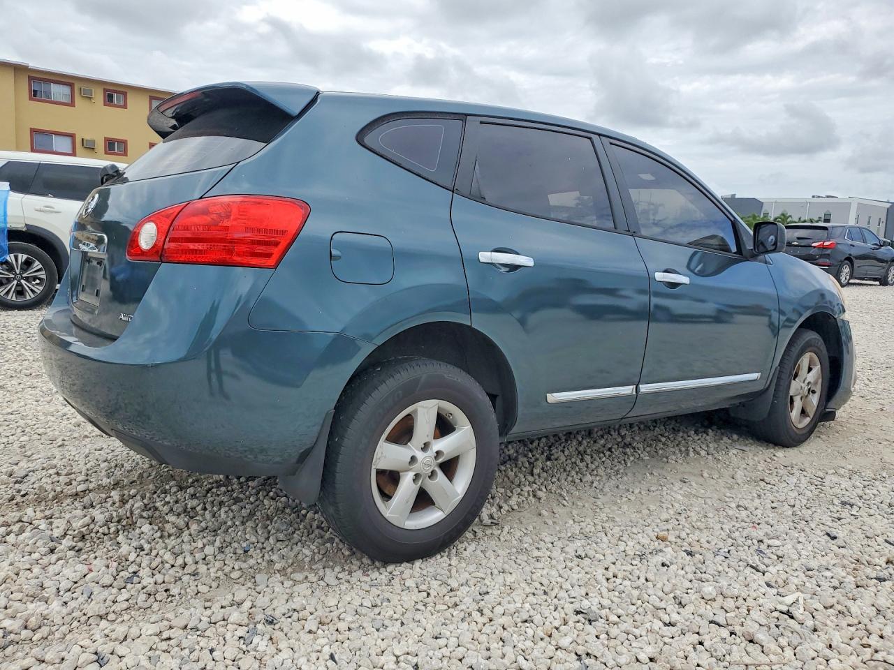 2012 Nissan Rogue S Blue vin: JN8AS5MV9CW711168