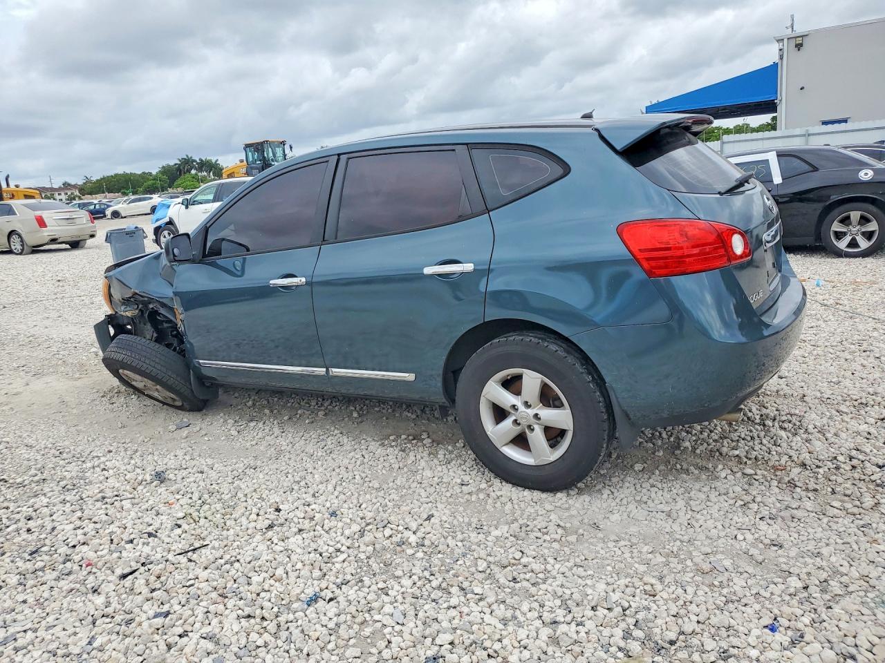 2012 Nissan Rogue S Blue vin: JN8AS5MV9CW711168