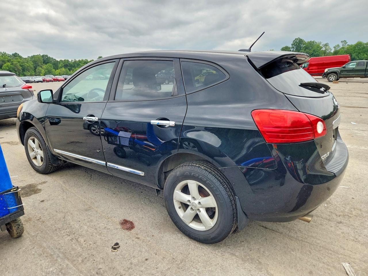 2013 Nissan Rogue S Black vin: JN8AS5MV9DW100820