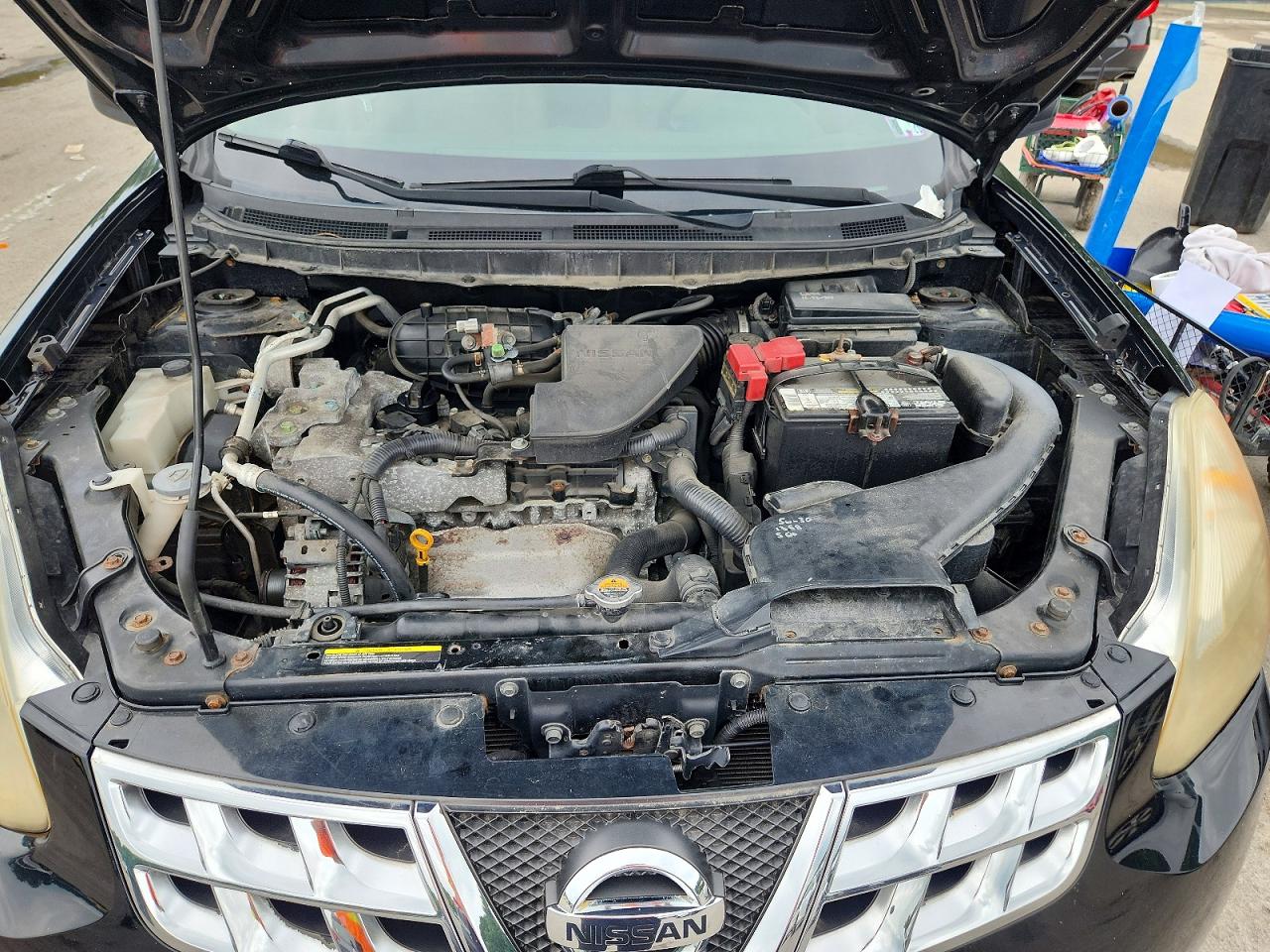 2013 Nissan Rogue S Black vin: JN8AS5MV9DW100820