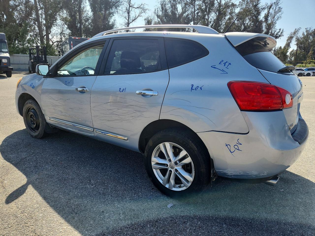 2013 Nissan Rogue S Blue vin: JN8AS5MV9DW101191
