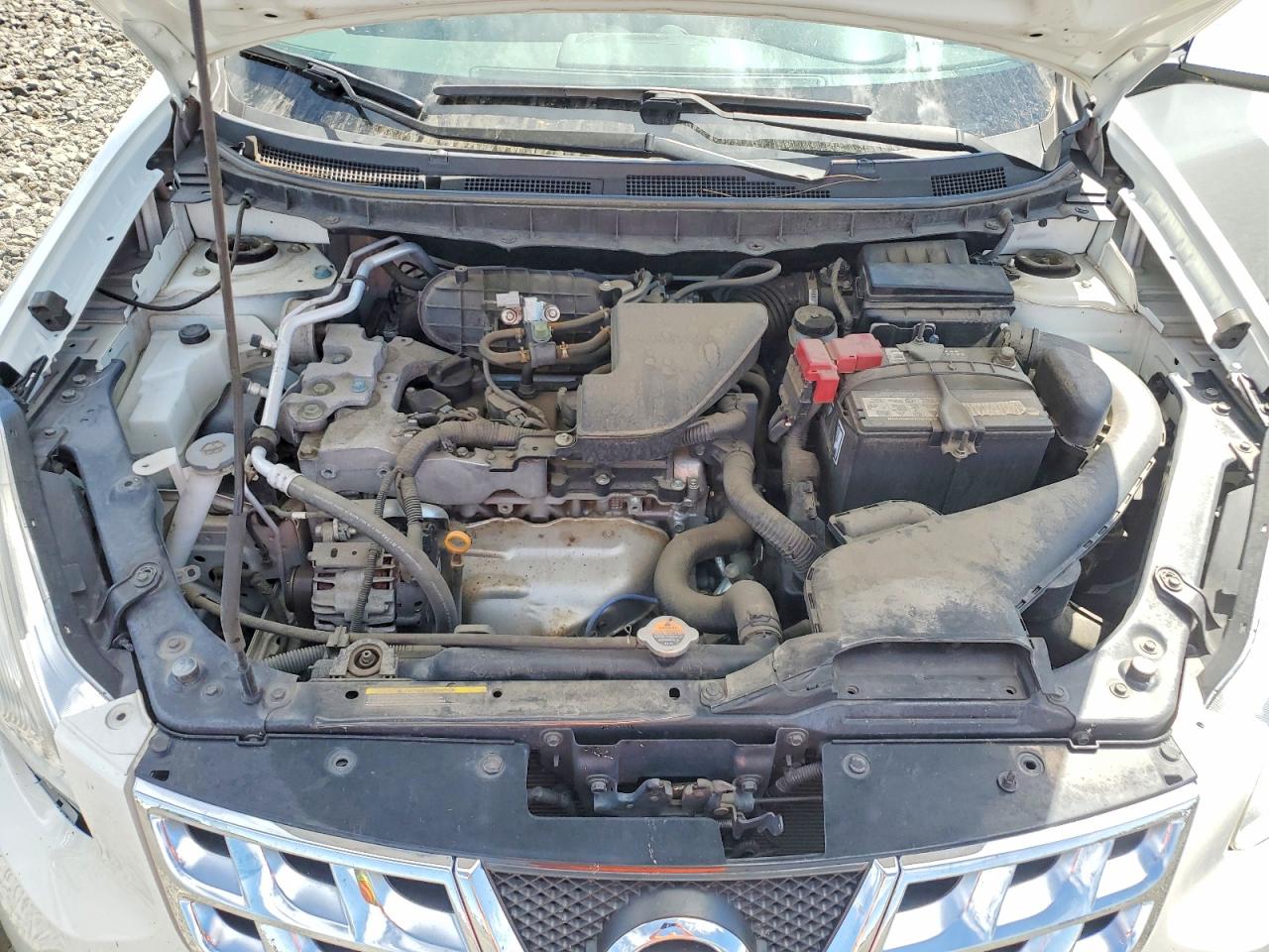 2013 Nissan Rogue S White vin: JN8AS5MV9DW110764