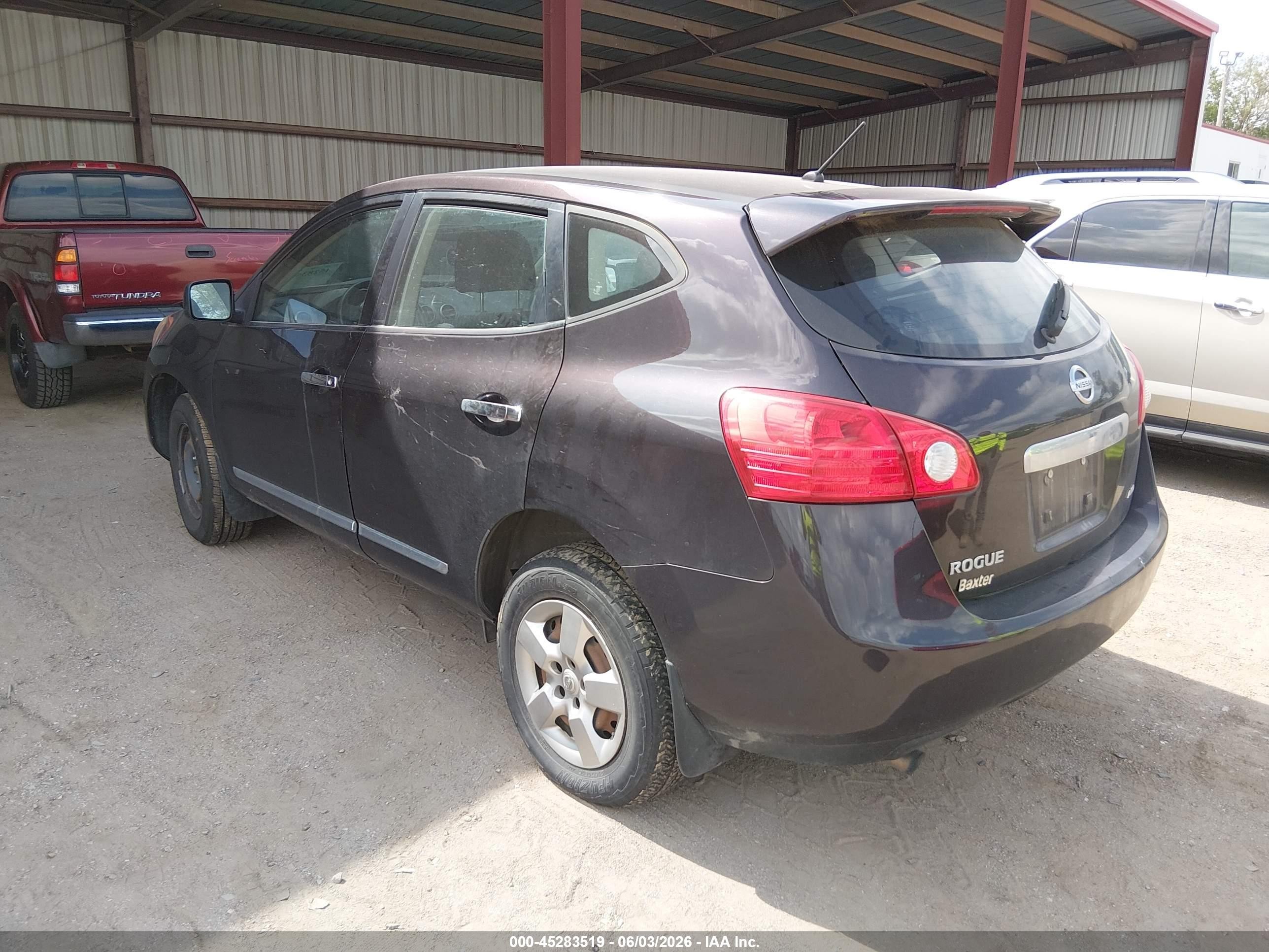 2013 Nissan Rogue S Gray vin: JN8AS5MV9DW120212