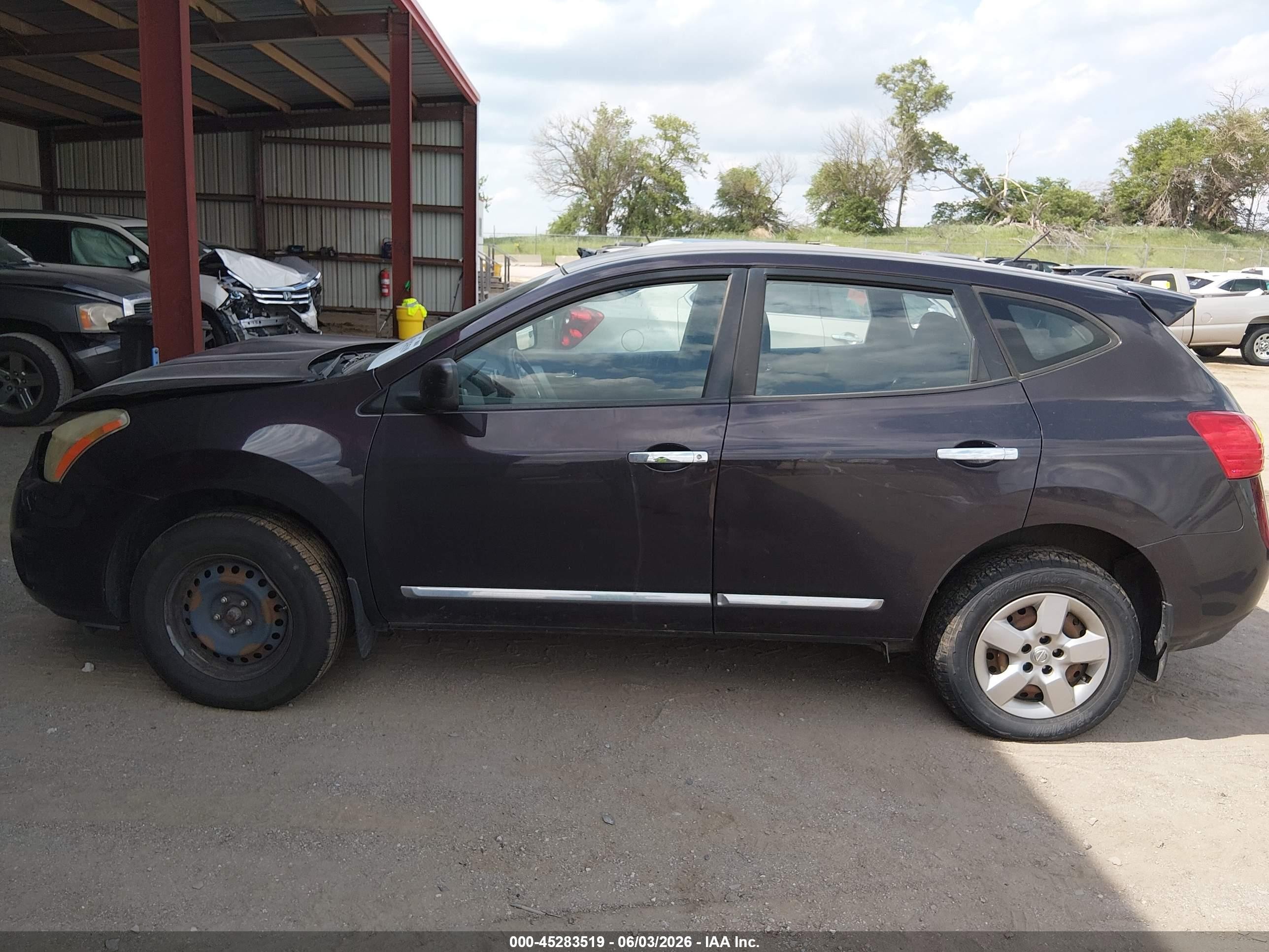 2013 Nissan Rogue S Gray vin: JN8AS5MV9DW120212