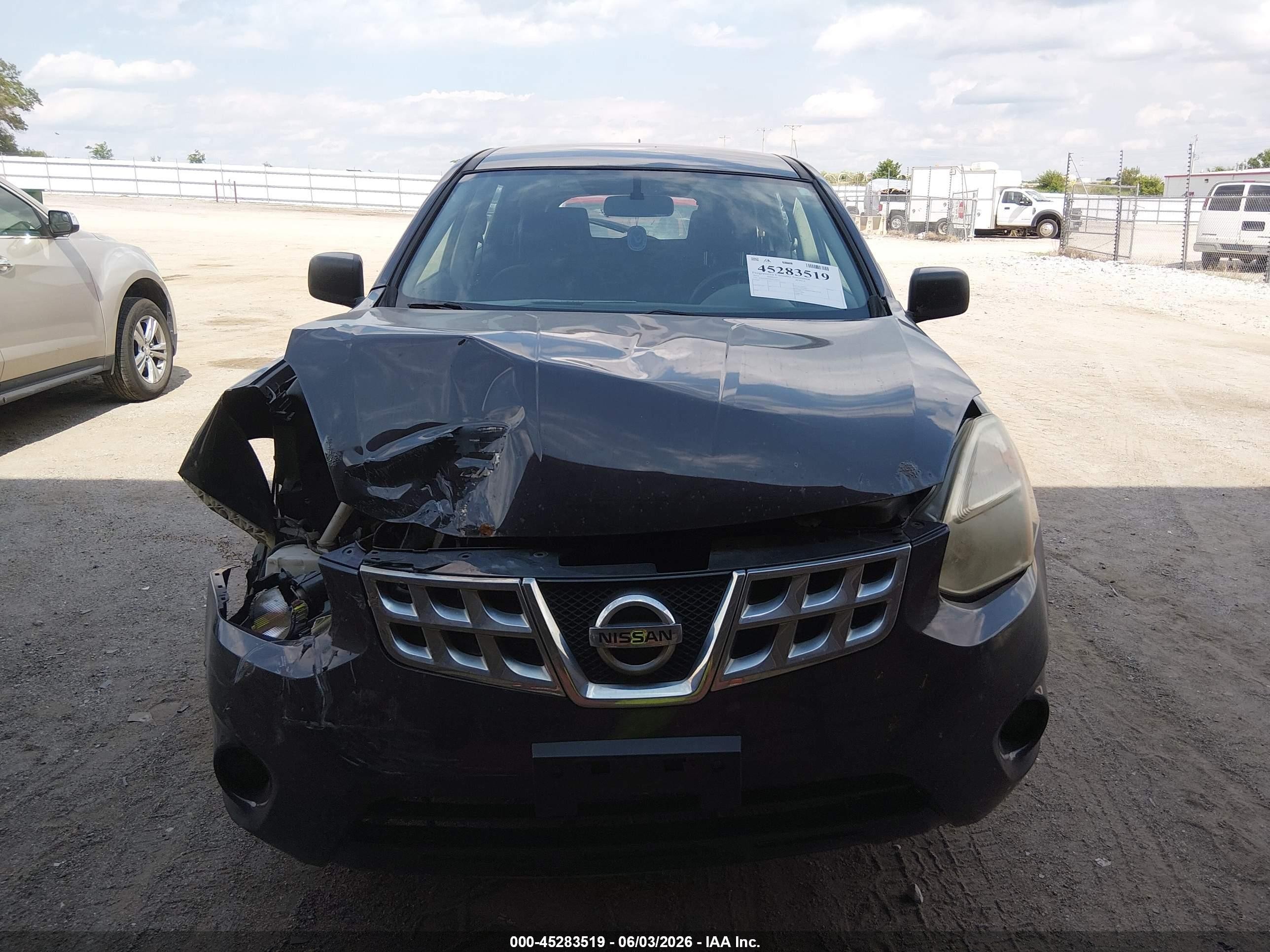 2013 Nissan Rogue S Gray vin: JN8AS5MV9DW120212