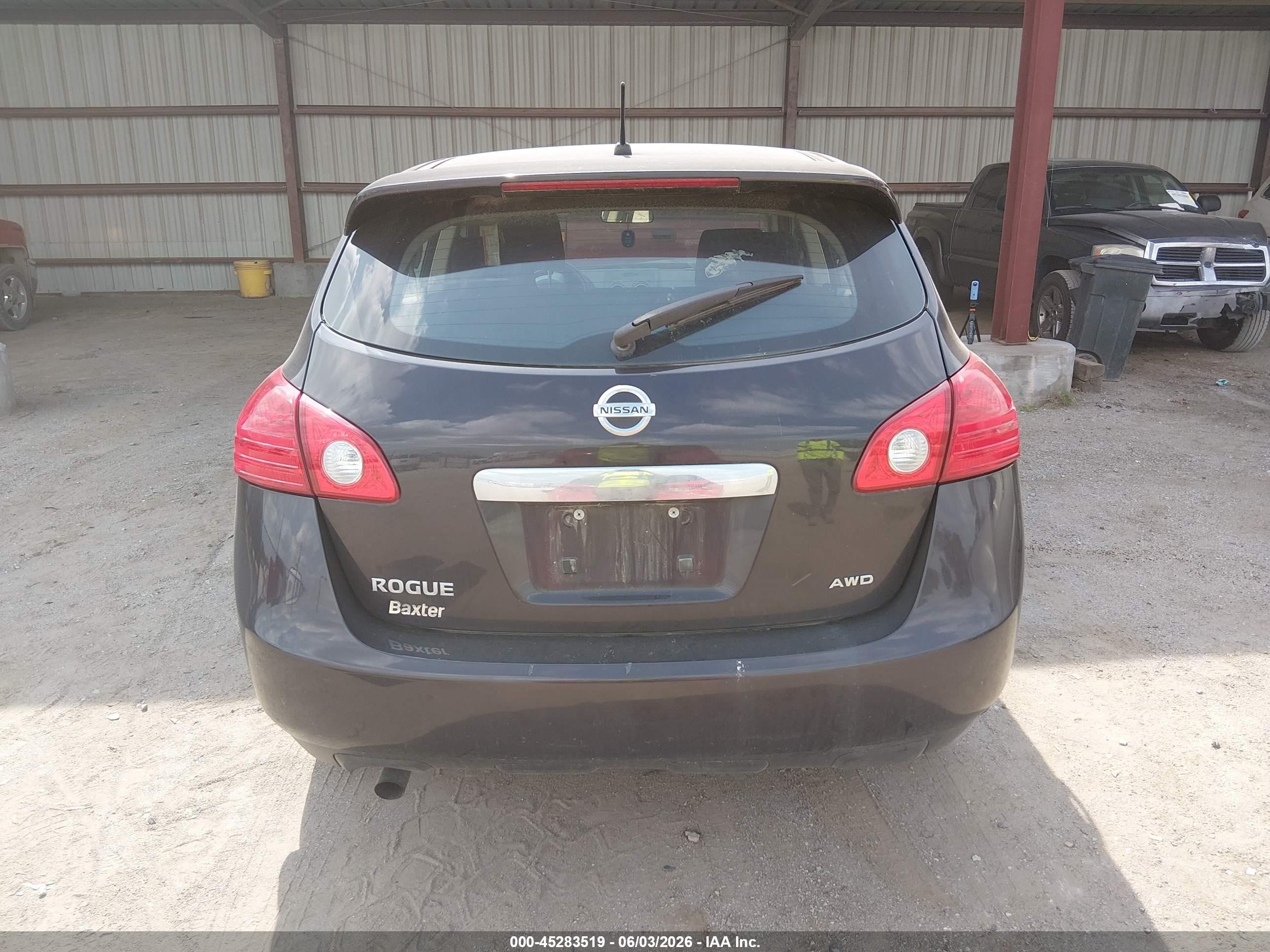 2013 Nissan Rogue S Gray vin: JN8AS5MV9DW120212