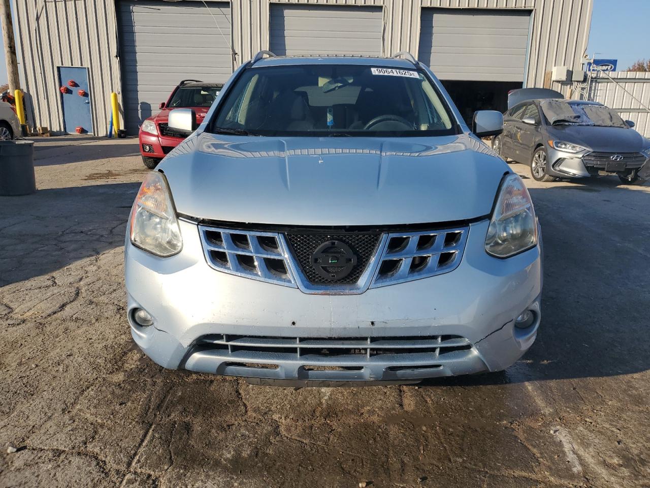 2013 Nissan Rogue S Silver vin: JN8AS5MV9DW127693