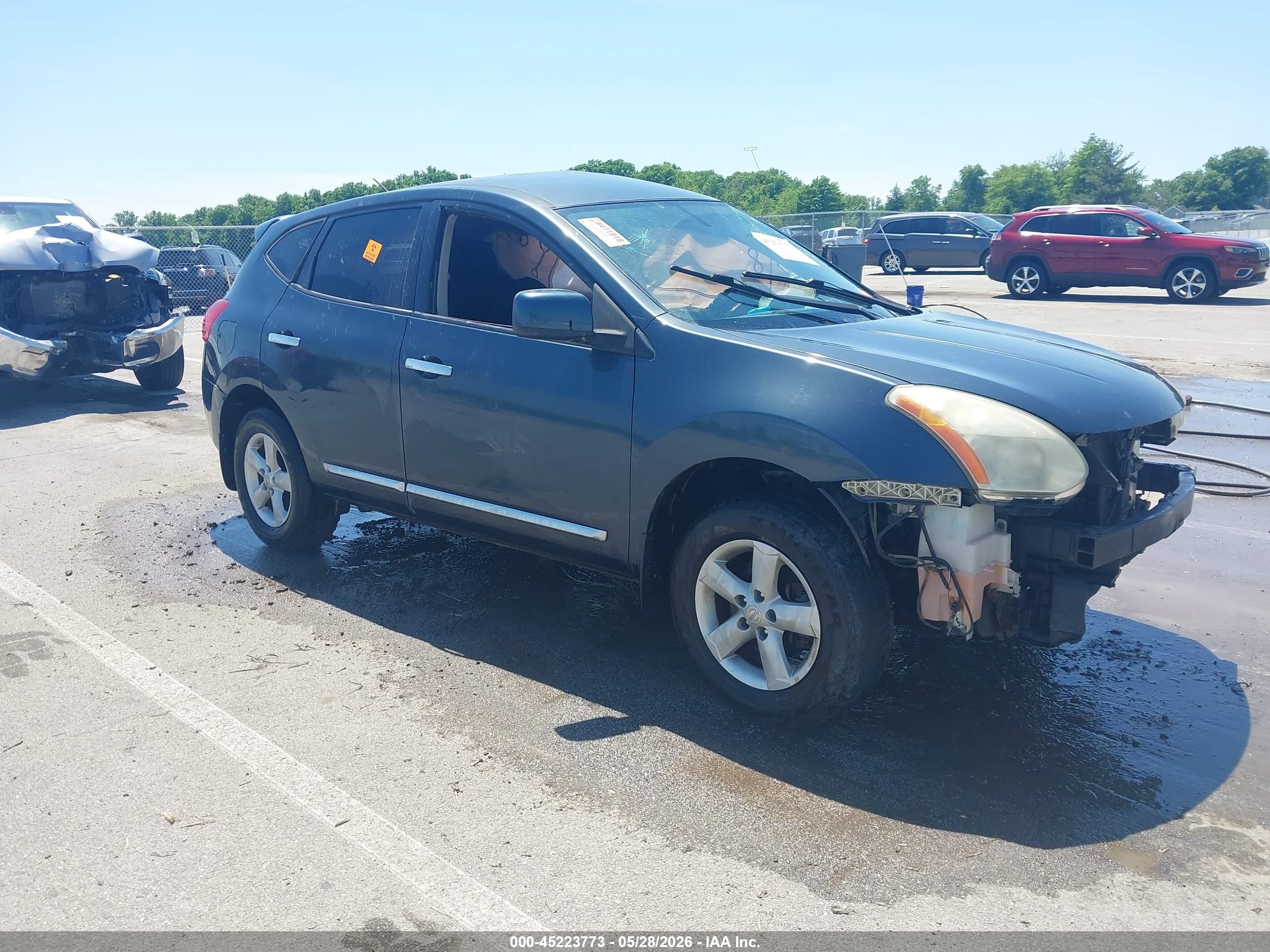 2013 Nissan Rogue S Teal vin: JN8AS5MV9DW129279