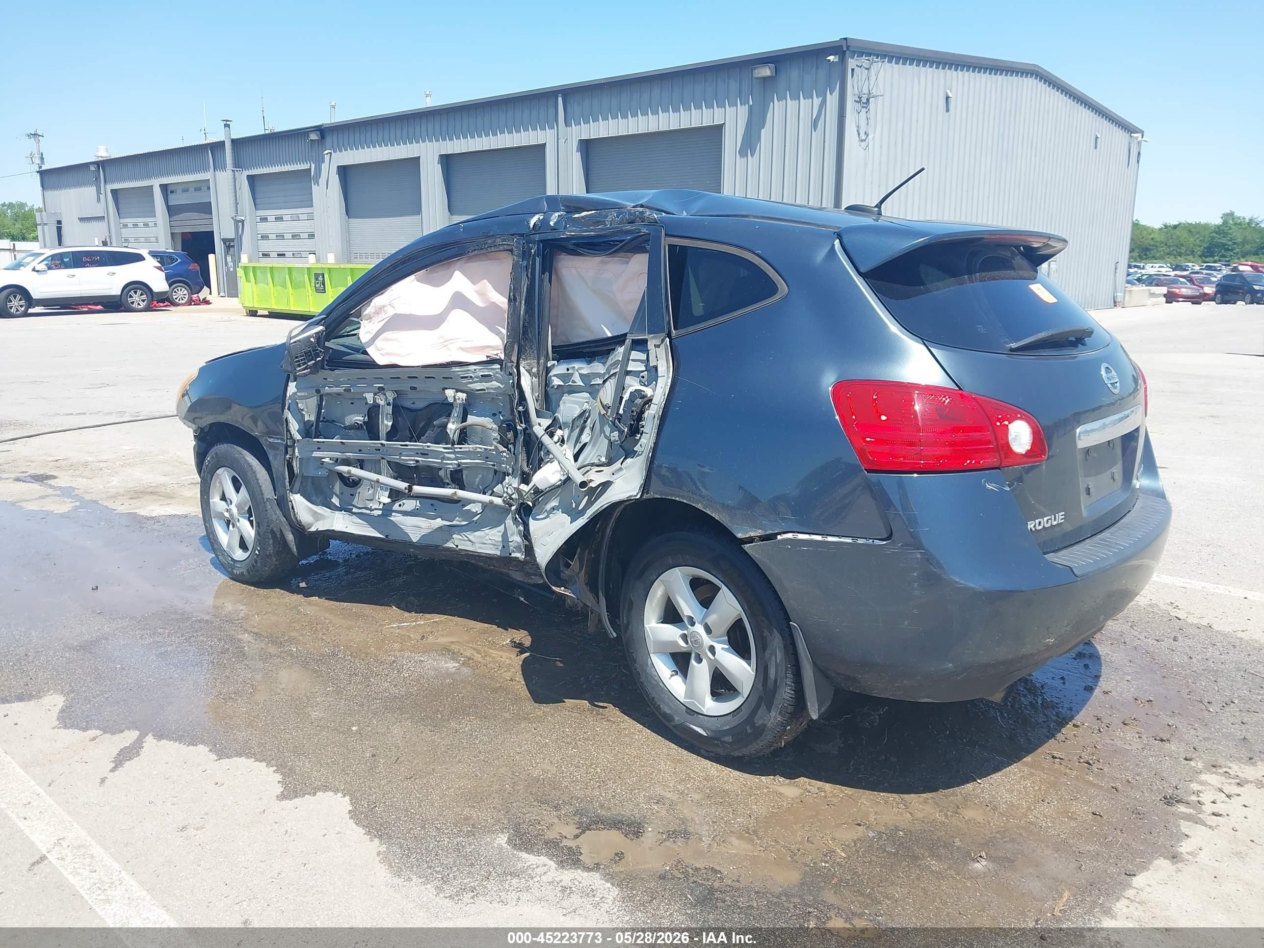 2013 Nissan Rogue S Teal vin: JN8AS5MV9DW129279