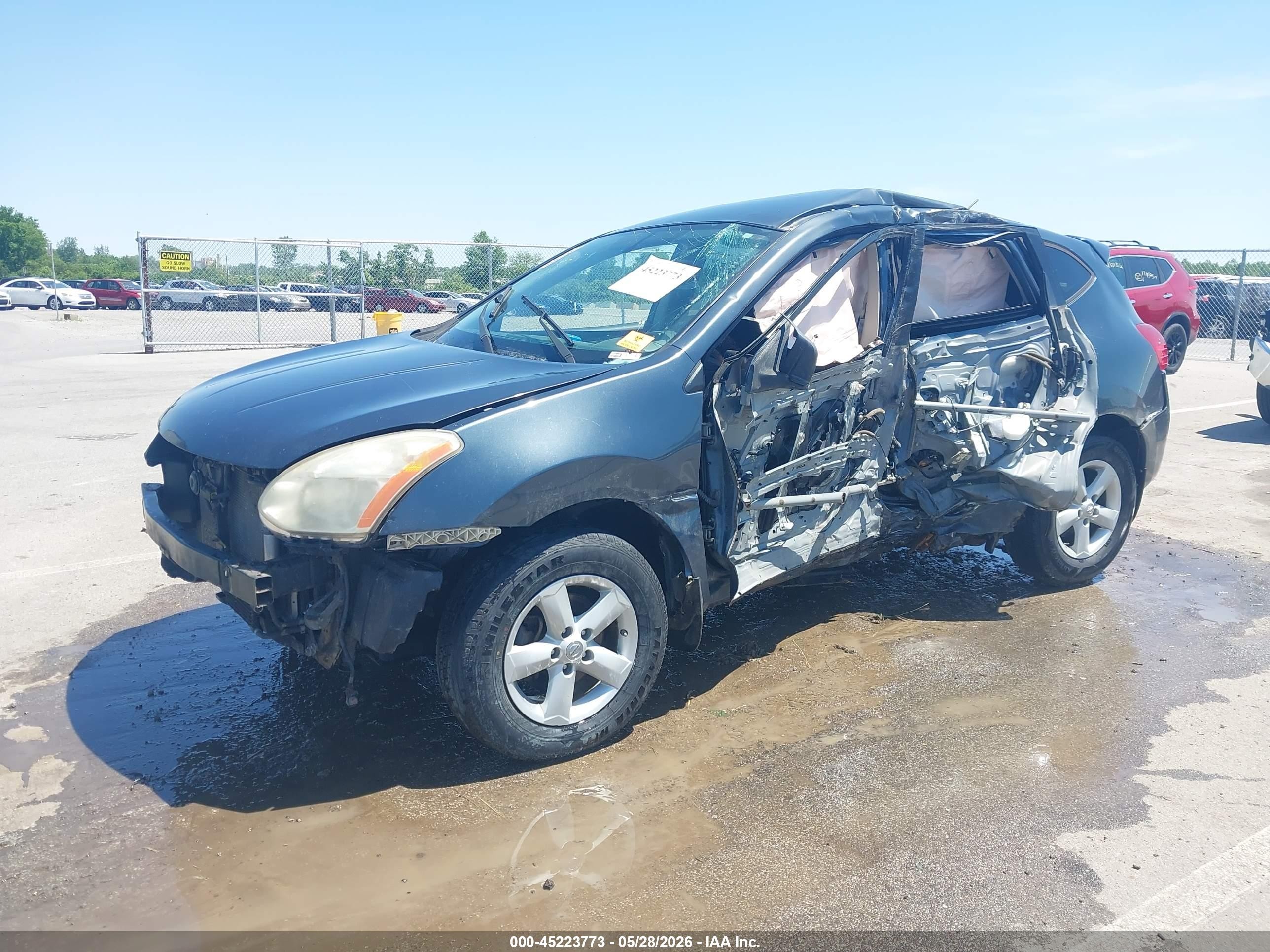 2013 Nissan Rogue S Teal vin: JN8AS5MV9DW129279